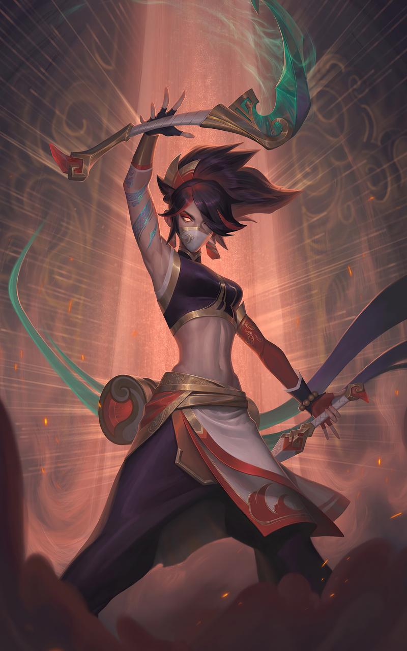 800x1280 Akali League Of Legends 4k 2020 Nexus Samsung Galaxy Tab Note Android Tablets HD 4k Wallpaper, Image, Background, Photo and Picture