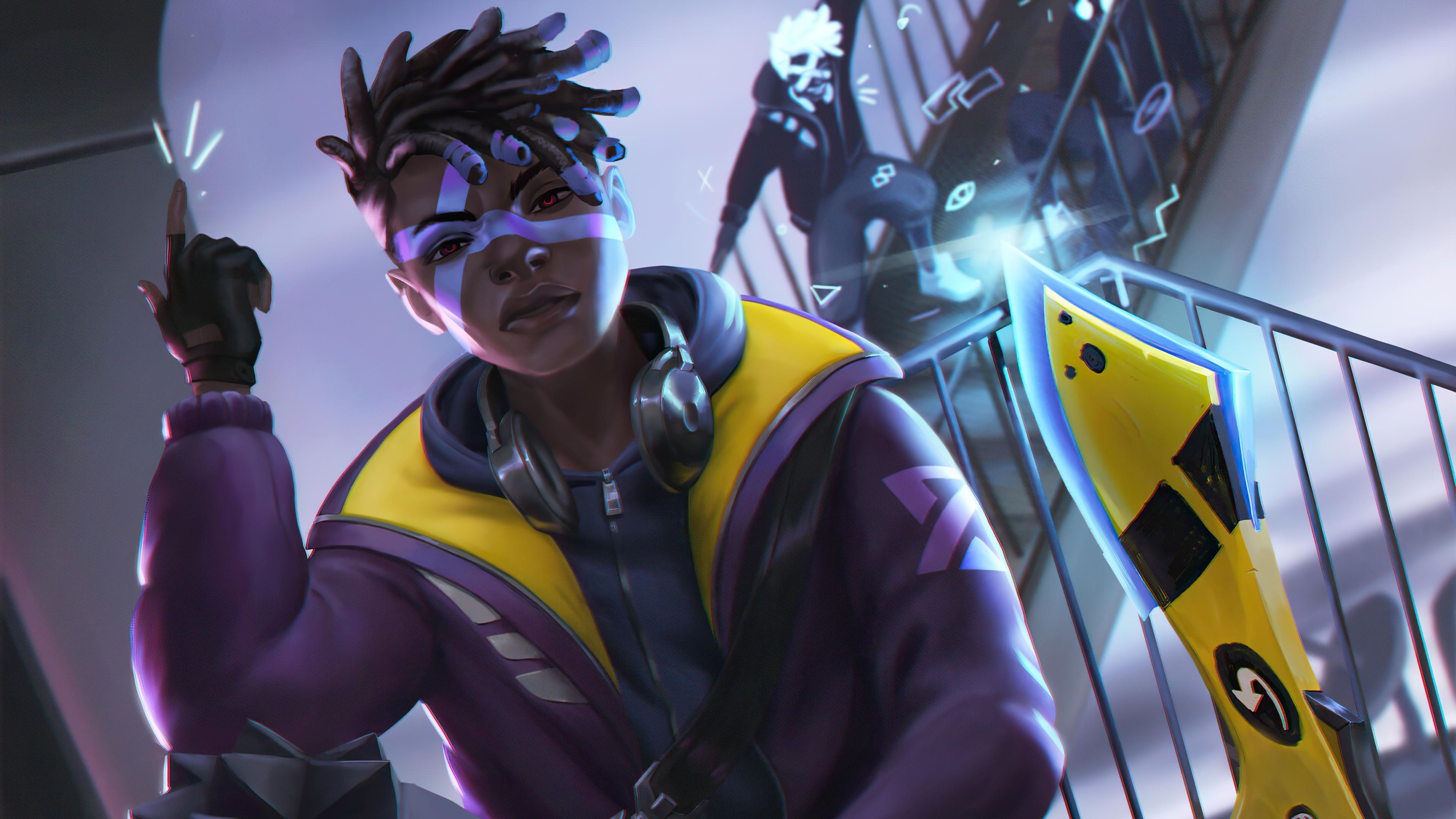 3840x2160 Wallpaper Artwork, League Of Legends, Ekko, Concept Art:3840x2160