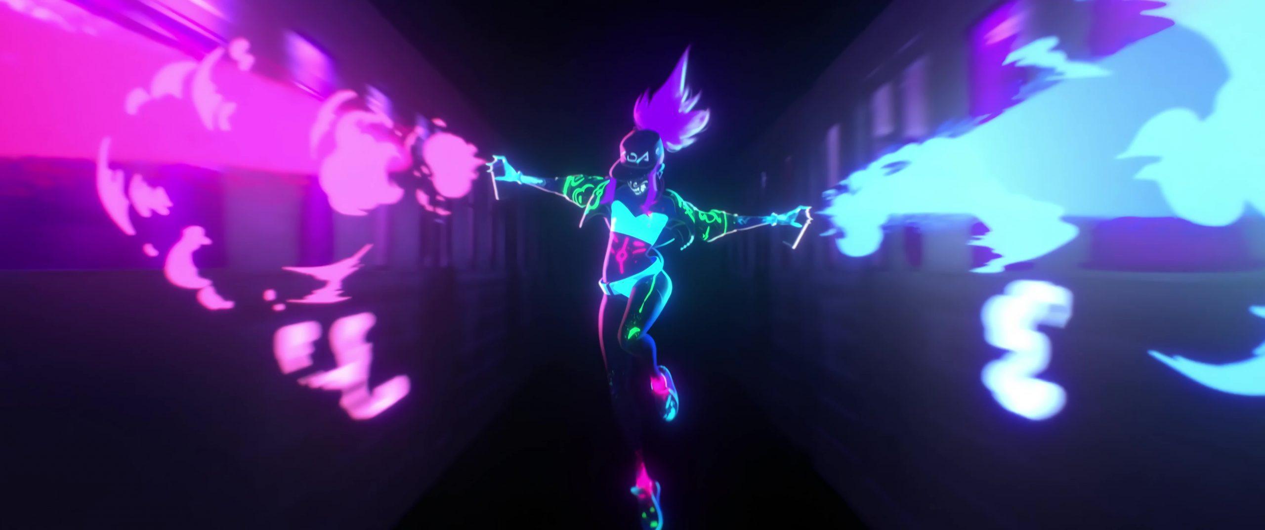 2560x1072 KDA Akali of Legends Live Wallpaper