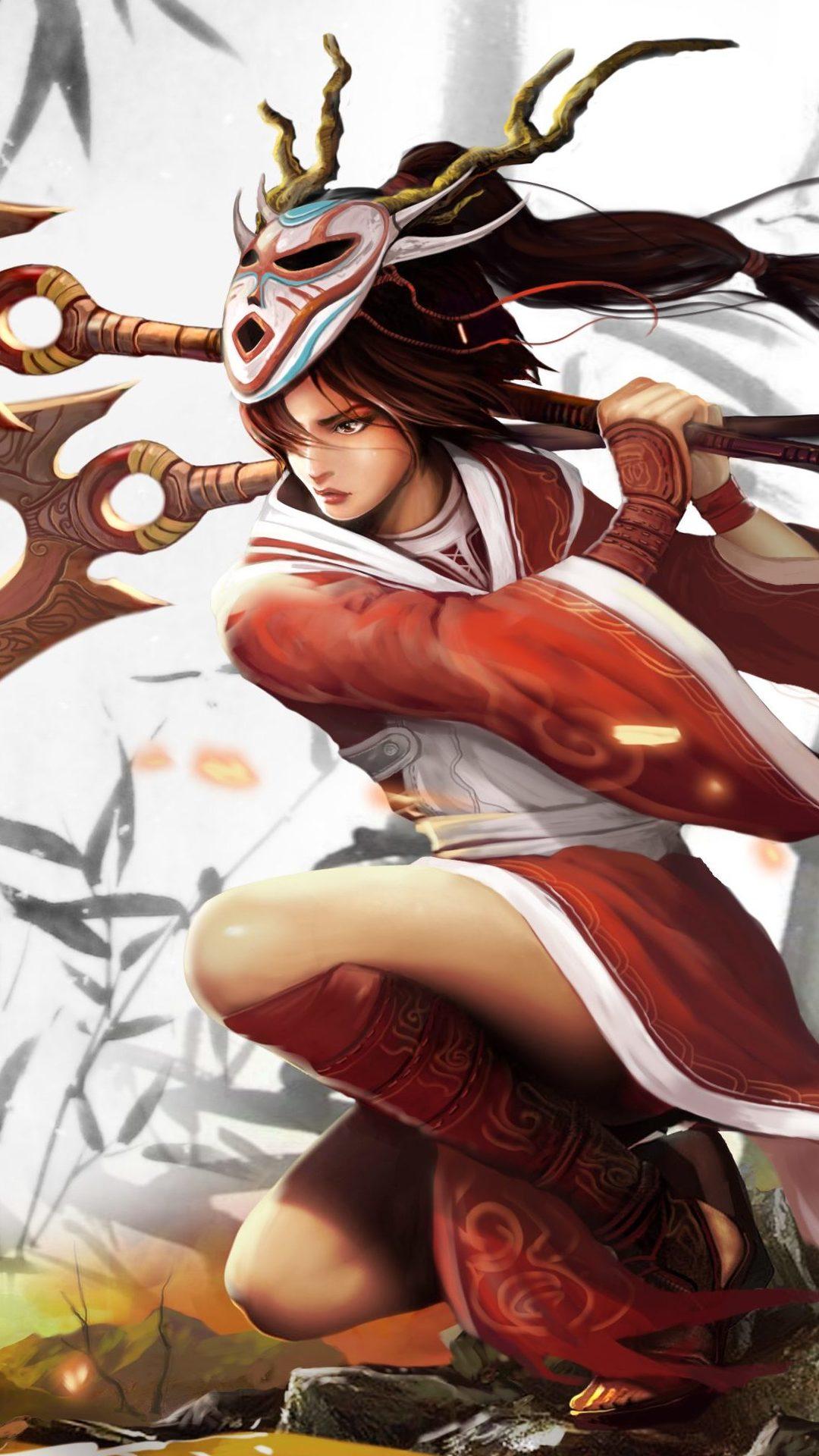 1080x1920 1080x1920 akali league of legends, league of legends, games, HD for iPhone 8 wallpaper