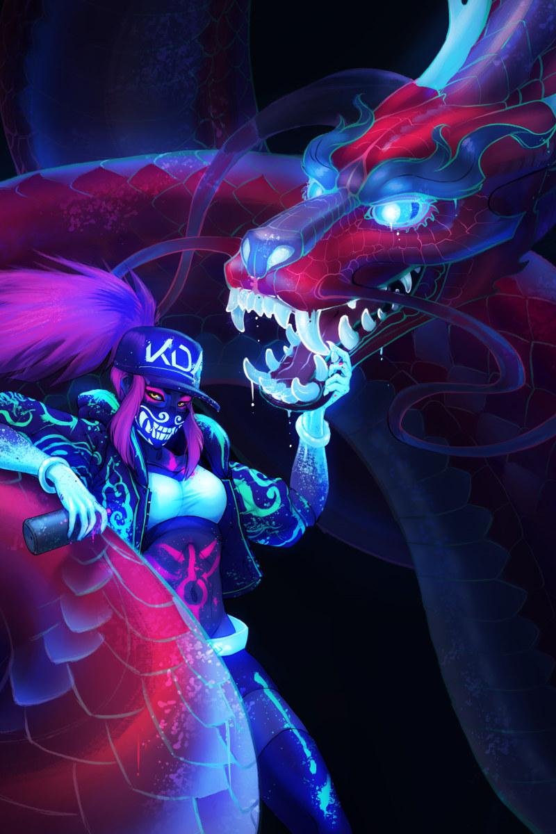 800x1200 Akali(League Of Legends) Wallpaper, Video Games, Summoners Rift, PC Gaming • Wallpaper For You