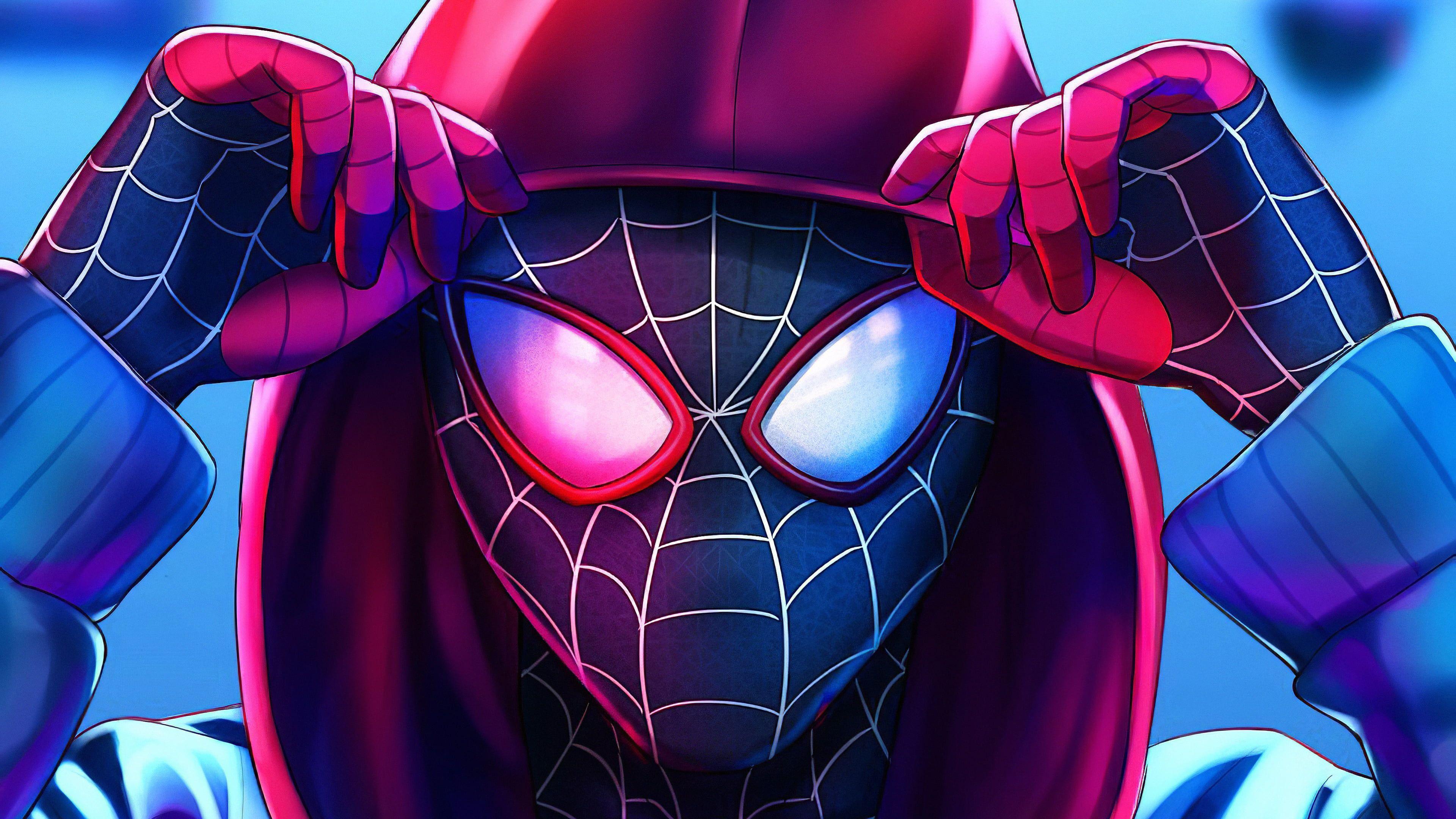 3840x2160 Movie Spider Man: Into The Spider Verse Marvel Comics Miles Morales # Spider Man K #wallpaper #hdwallpaper #desk. Marvel Spiderman Art, Spiderman, Miles Morales