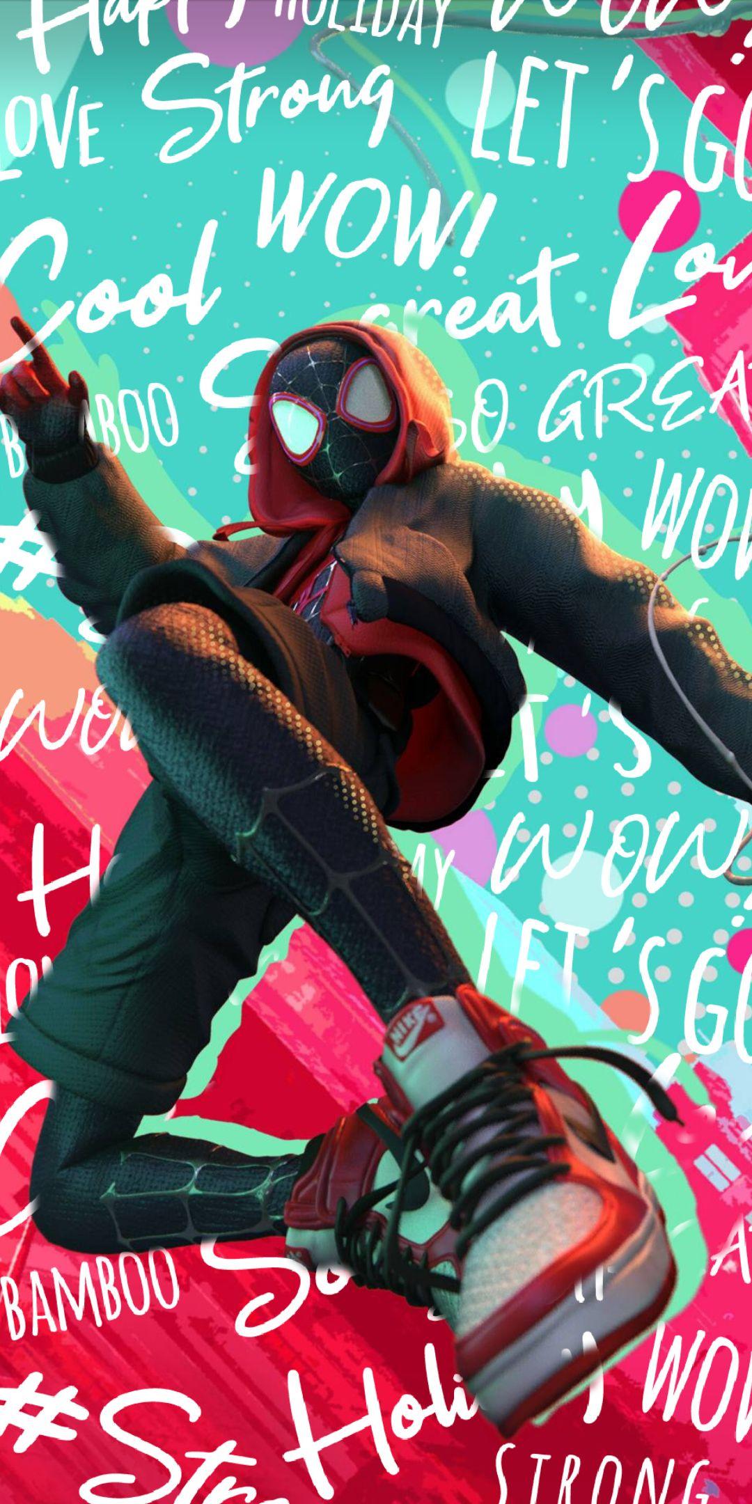 1080x2160 Miles Morales Wallpaper Spider Man Miles Morales Background