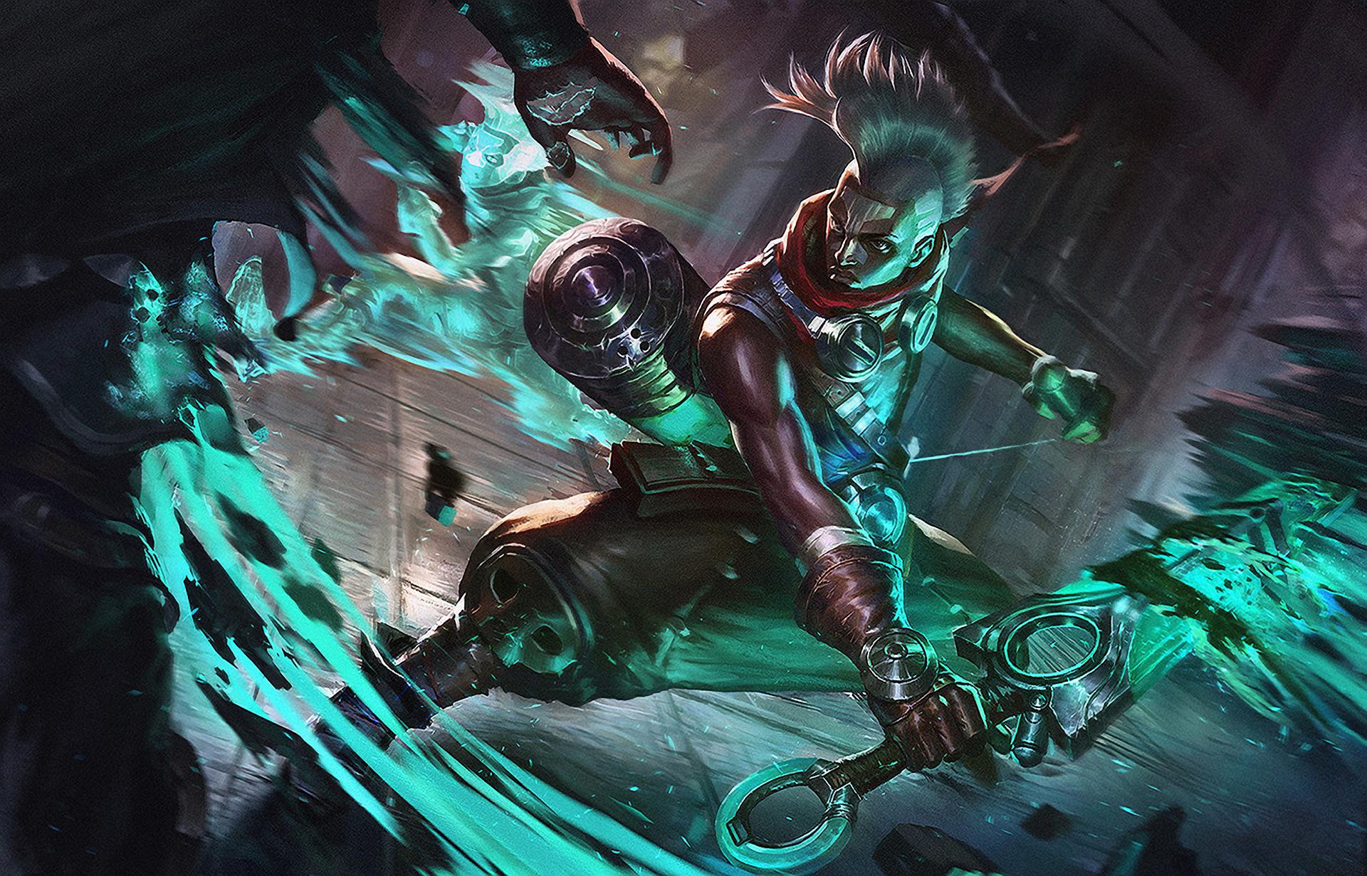1920x1231 Ekko (League of Legends) HD Wallpaper and Background