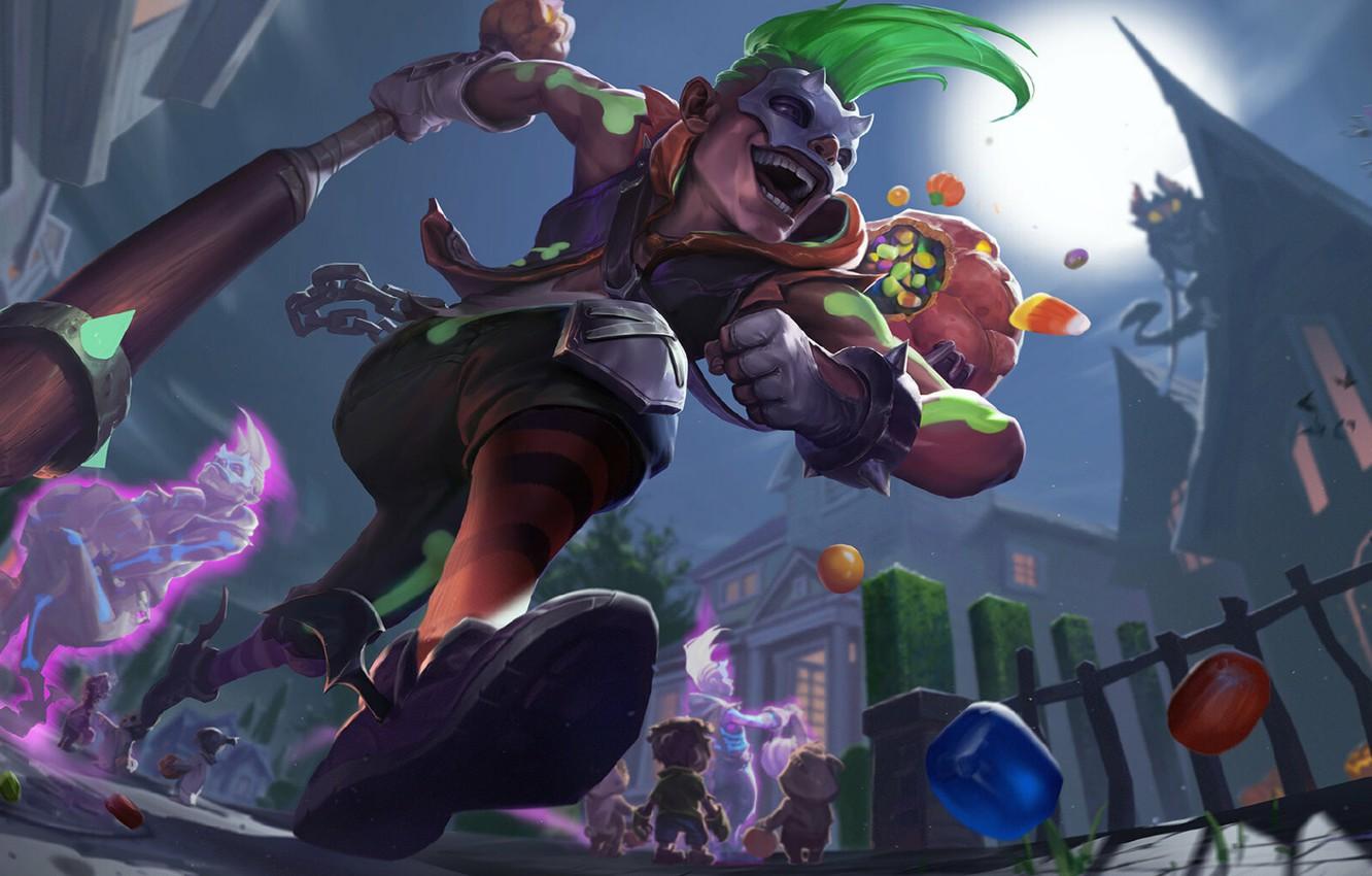 1332x850 Wallpaper mask, runs, bit, League Of Legends, League Of Legends, Ekko image for desktop, section игры