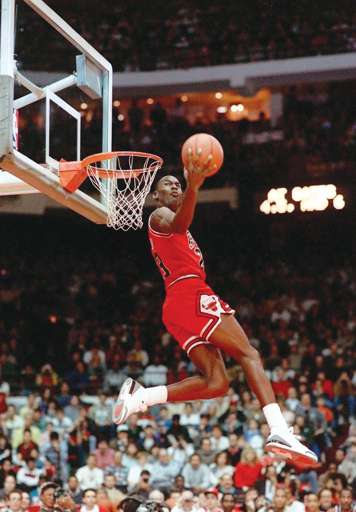 1391x2000 Jordan, Wilkins reflect on memorable '88 dunk contest. The Sumter Item
