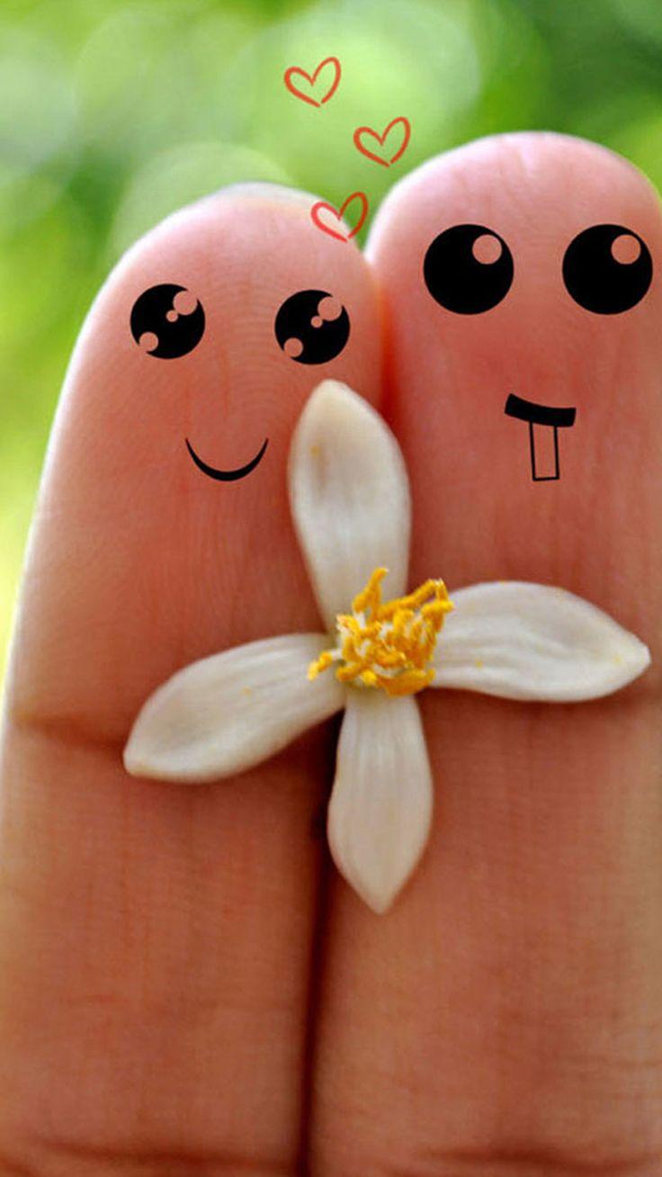 736x1308 Cute Love Cartoon Couple Fingers iPhone 6 Wallpaper Download. iPhone Wallpaper, iPad wal. iPhone wallpaper photography, Cute love wallpaper, Cute love cartoons