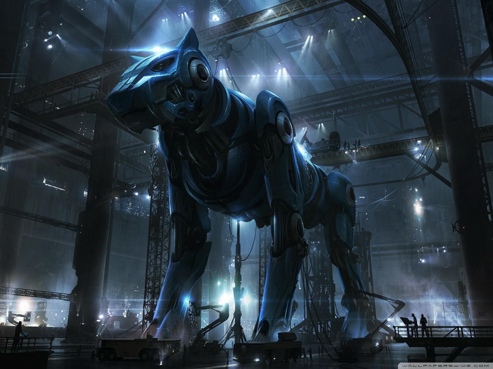 2048x1536 Giant Robot Dog Ultra HD Desktop Background Wallpaper for 4K UHD TV : Tablet