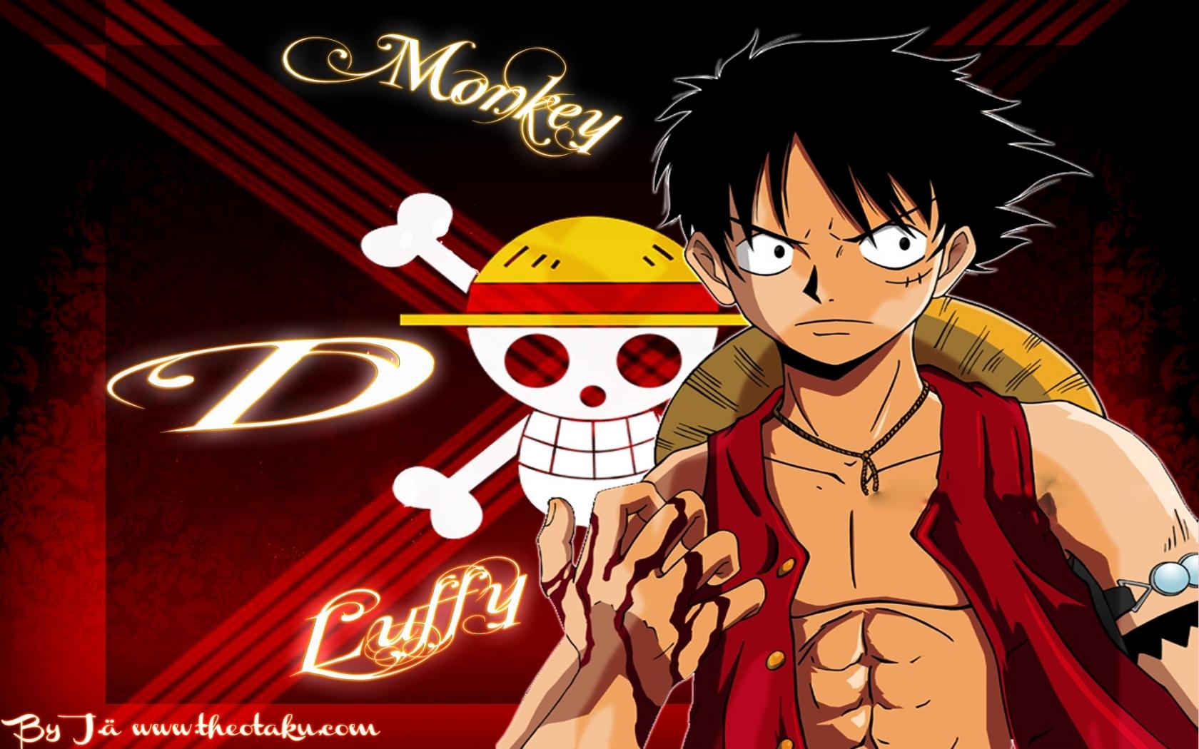 1680x1050 one piece anime monkey d luffy 1680x1050 wallpaper