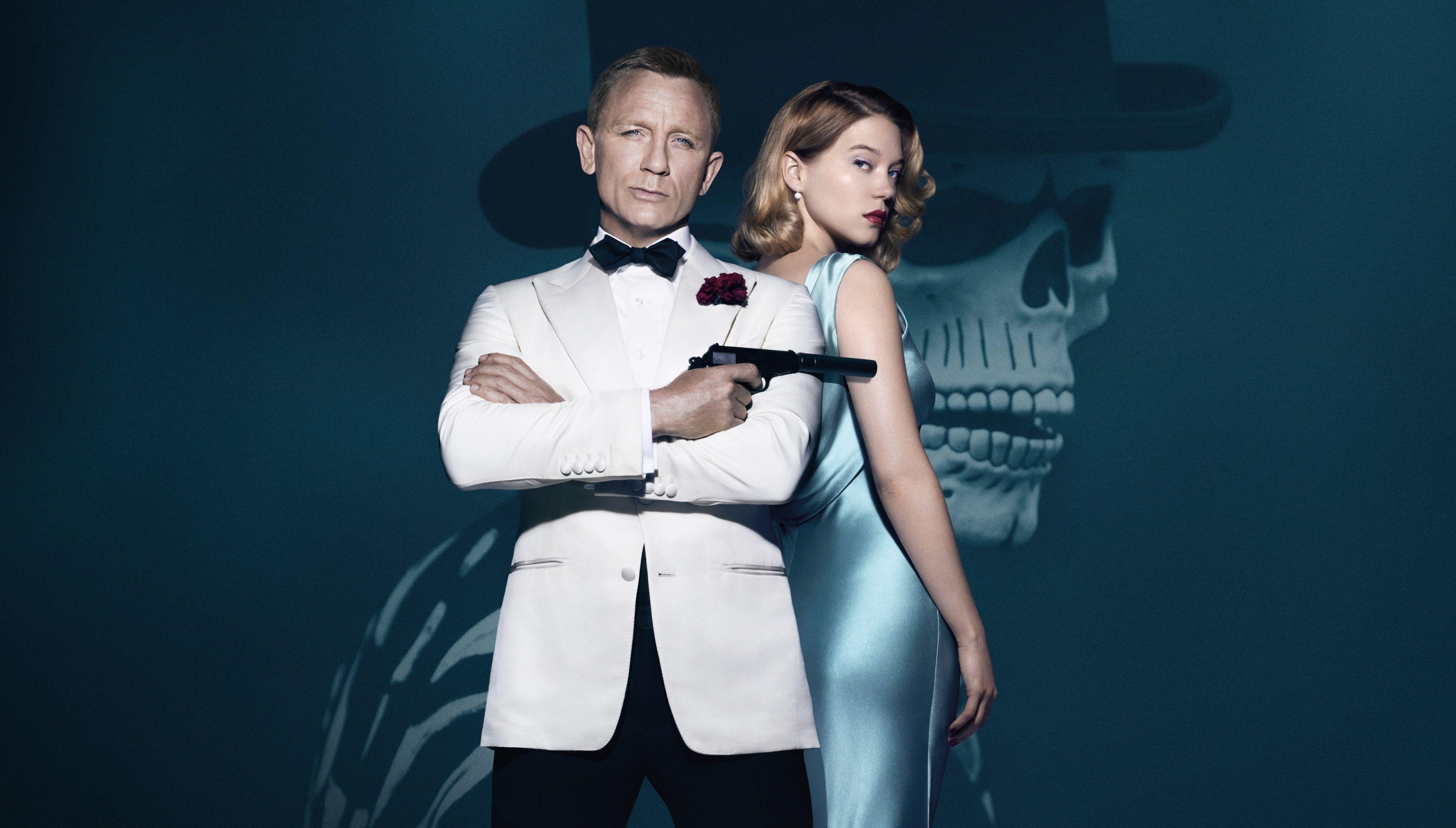 3840x2183 spectre 4k wallpaper HD background. James bond, James bond spectre, Daniel craig