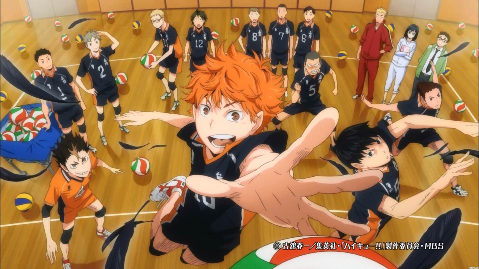 1920x1080 Haikyuu Aesthetic PS4 Wallpaper