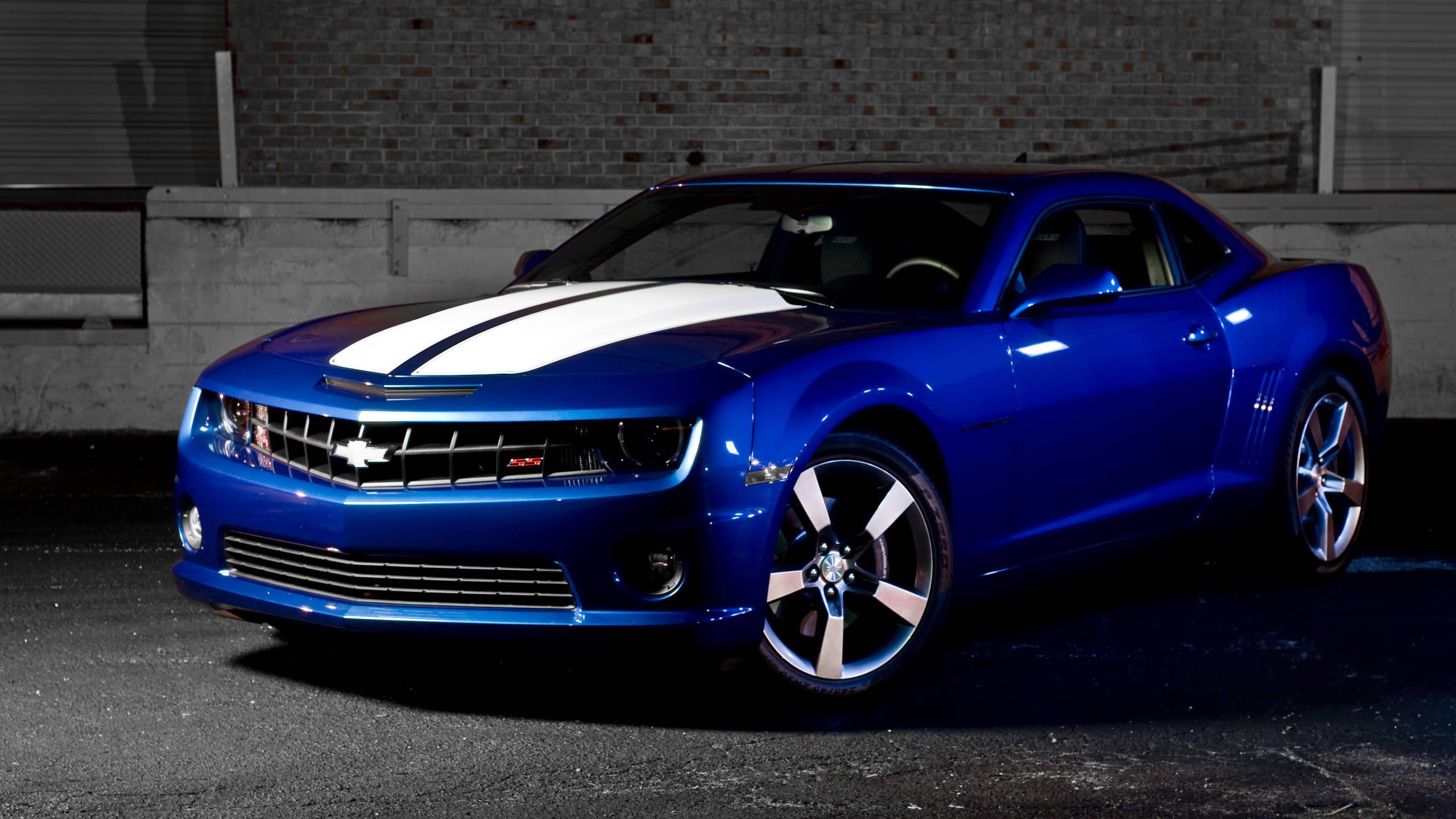 2560x1440 Camaro Royal Blue