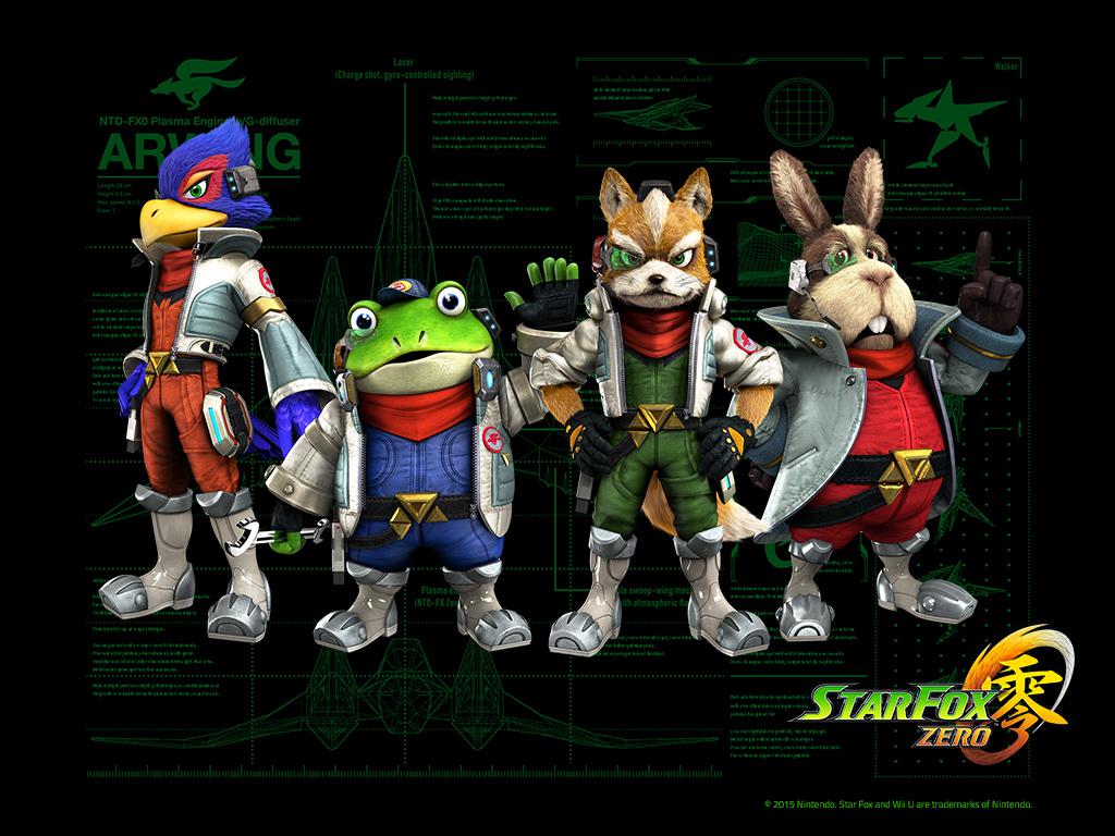 1024x768 Download some wallpaper from the Star Fox Zero teaser site