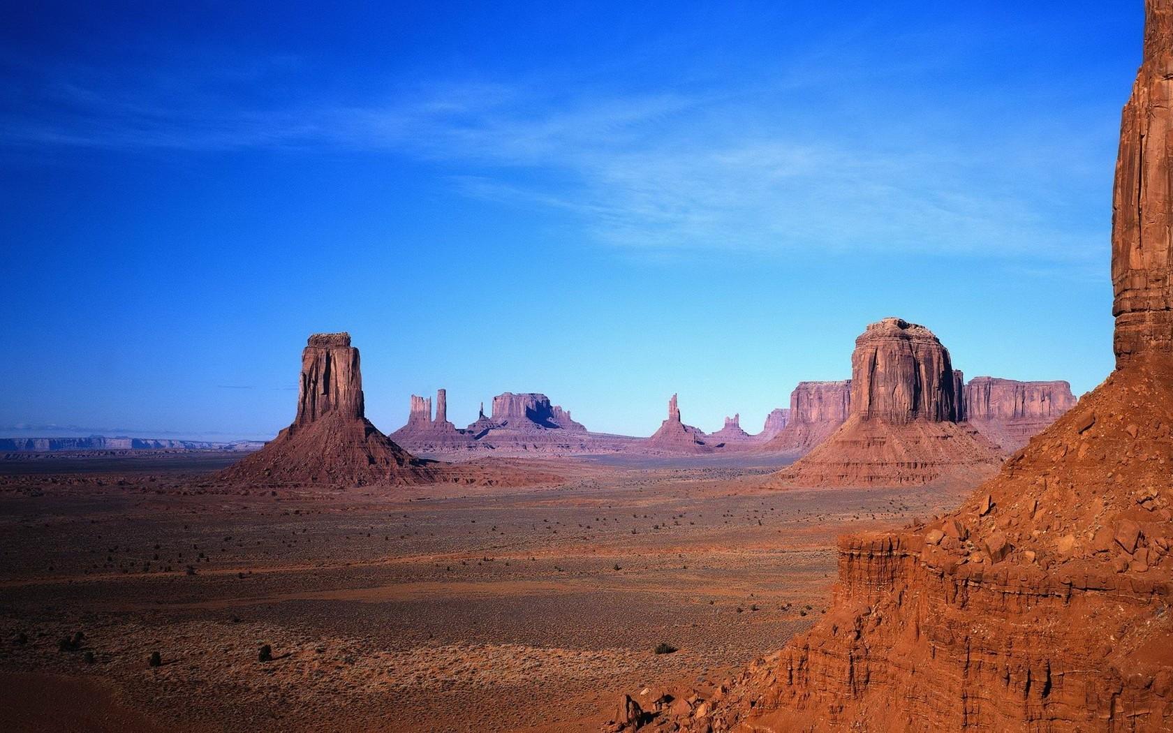 1680x1050 Monument Valley Wallpaper