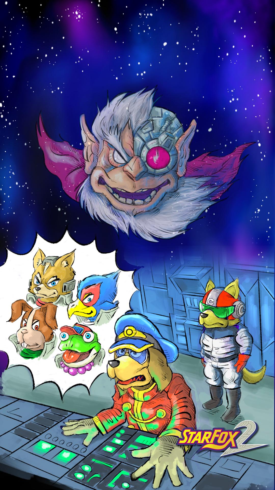 1080x1920 Star Fox 2 (2019) promotional art