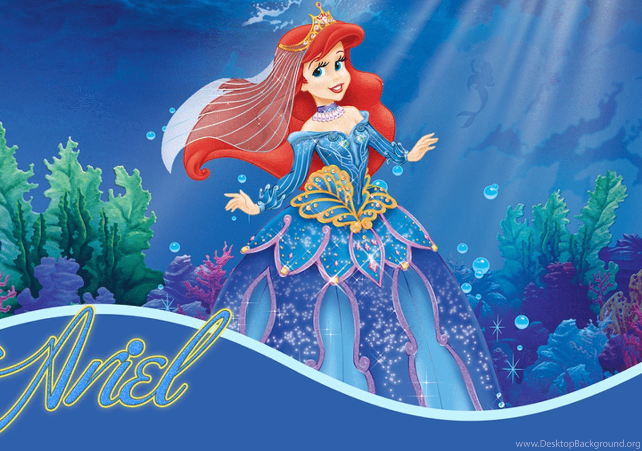 1280x900 Disney HD Wallpaper: Walt Disney Princess Ariel HD Wallpaper Desktop Background