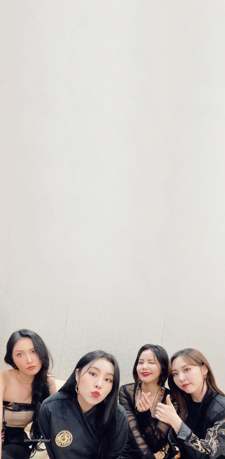 736x1503 mamamoo group ;; wallpaper. Mamamoo, Hwasa, Moonbyul