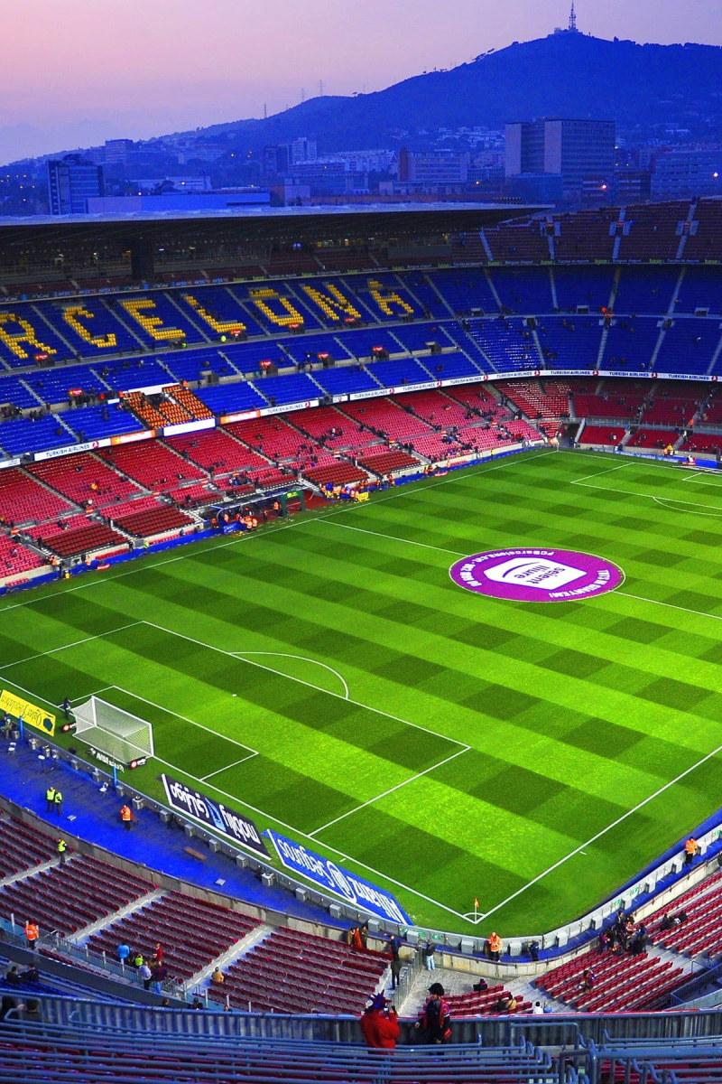 800x1200 Wallpaper Football Stadium, Barcelona, Fc Barcelona • Wallpaper For You