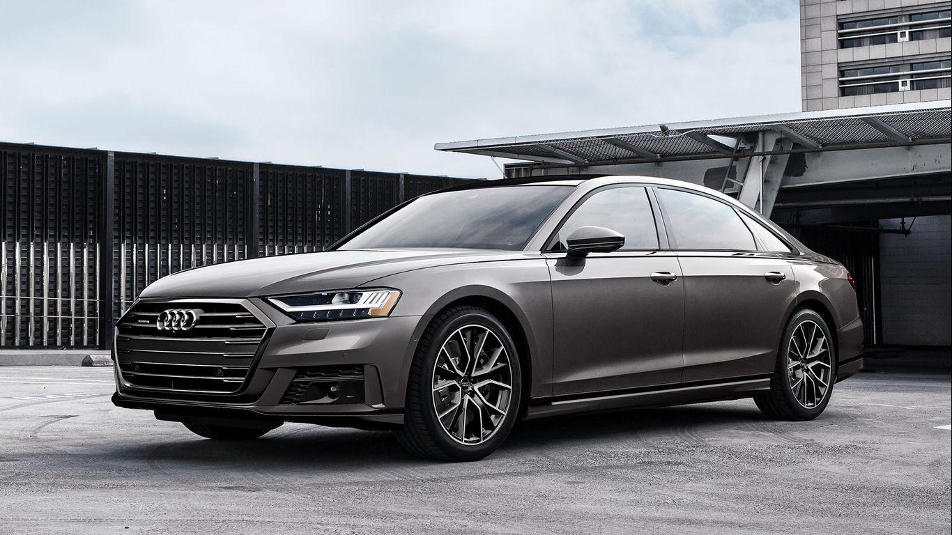 1366x768 Audi A8l 2021 Wallpaper