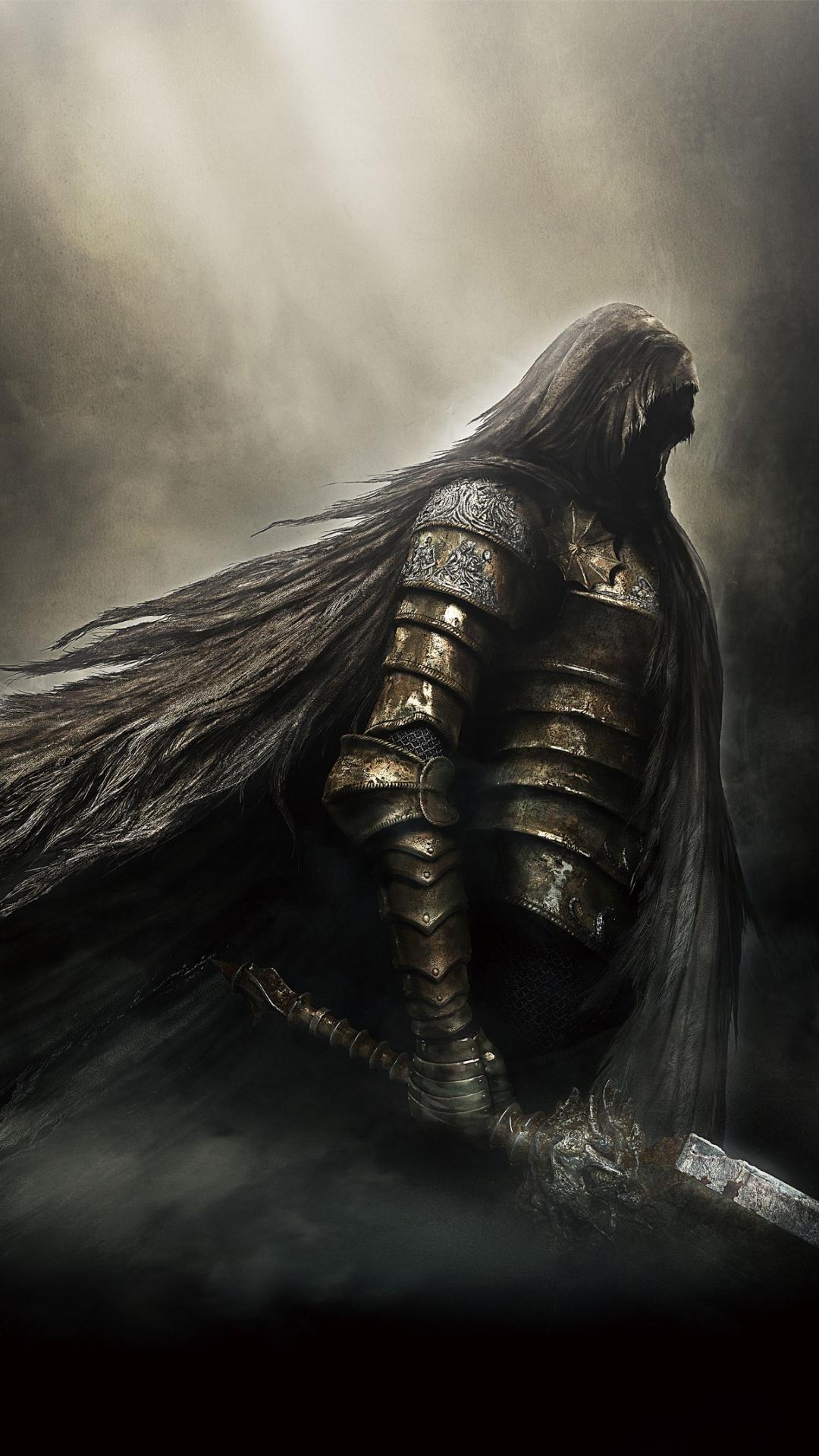 1080x1920 Dark Souls II Key Art Wallpaper