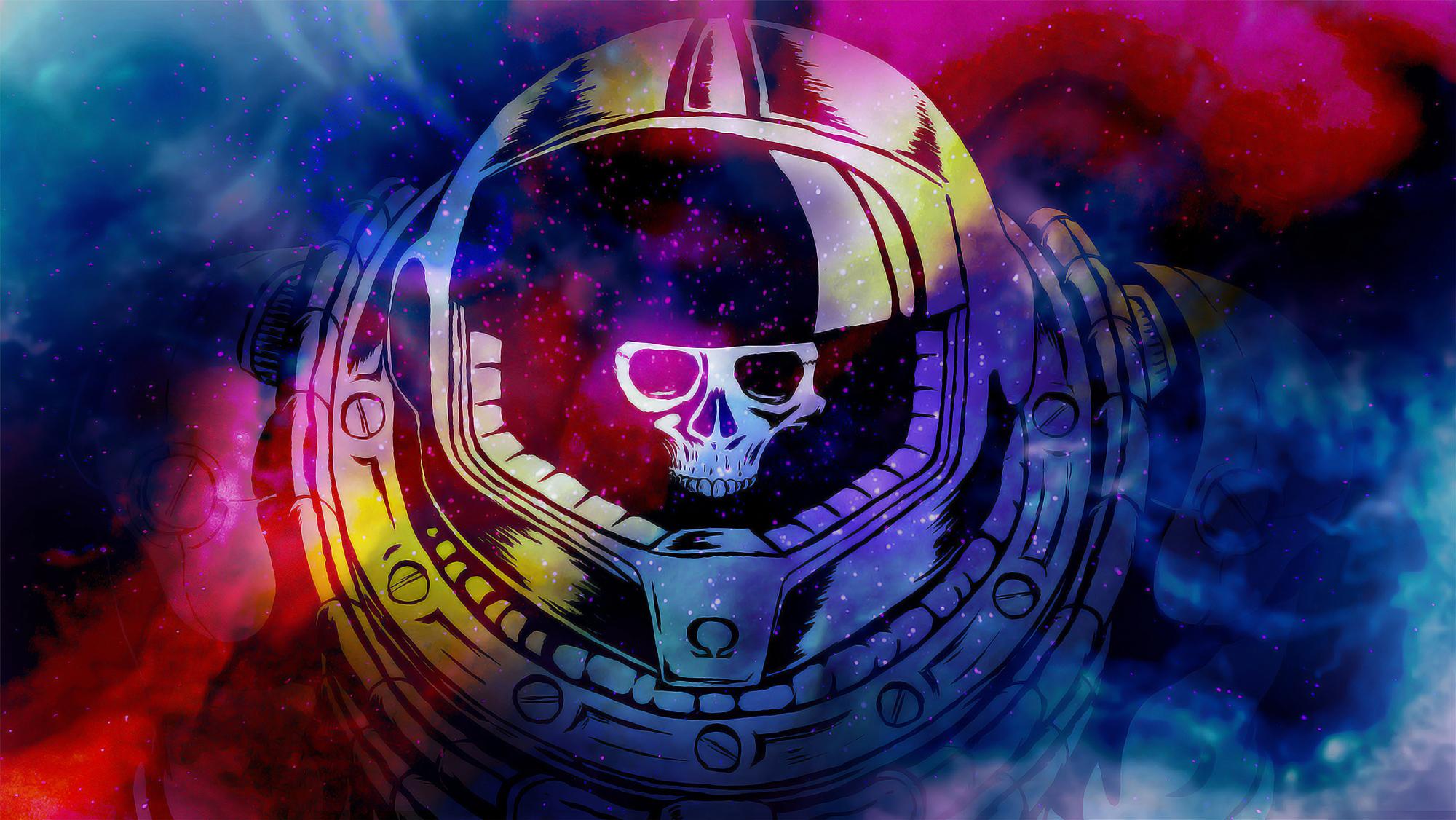 2000x1126 Space Marine Skull Wallpaper, HD Games