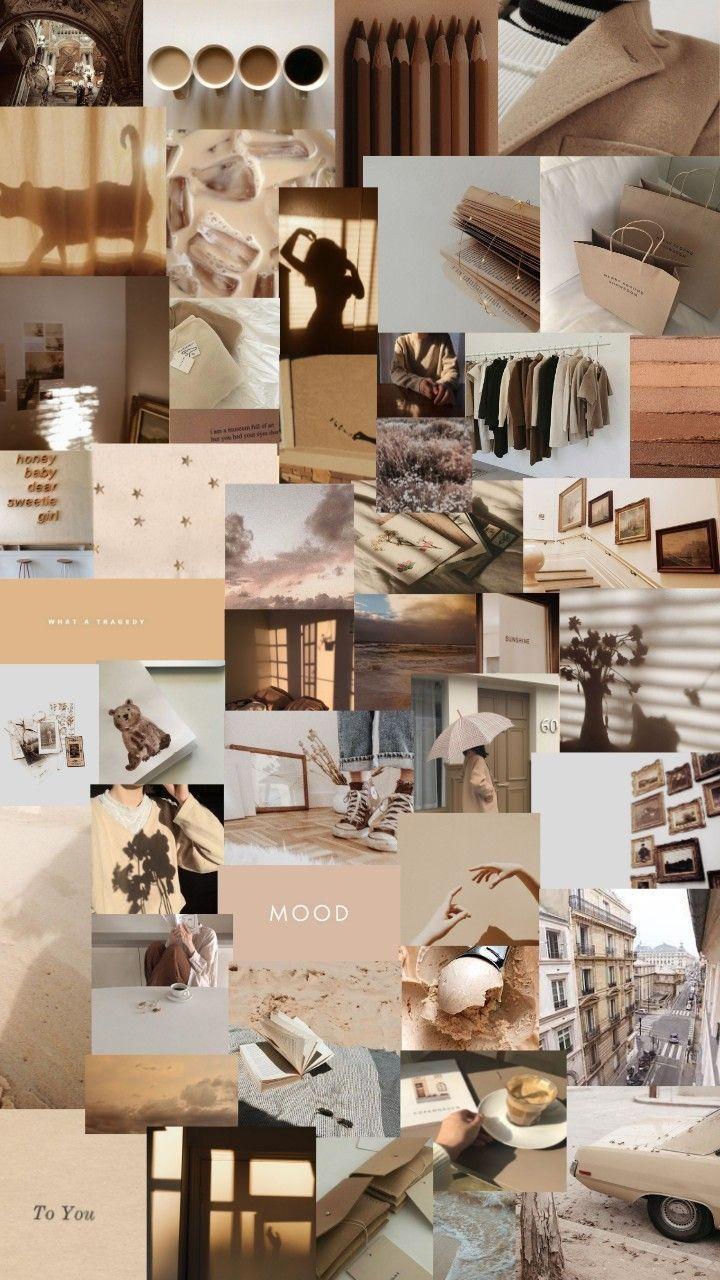 720x1280 Brown Aesthetic Wallpaper