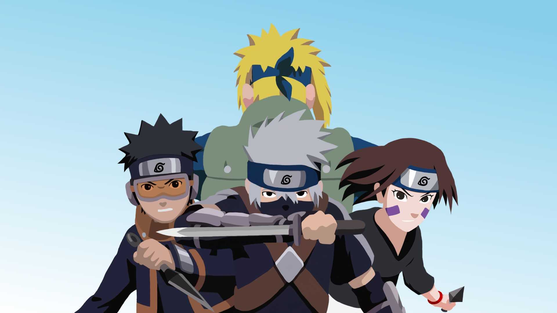 1920x1080 Team Minato Wallpaper Free HD Wallpaper
