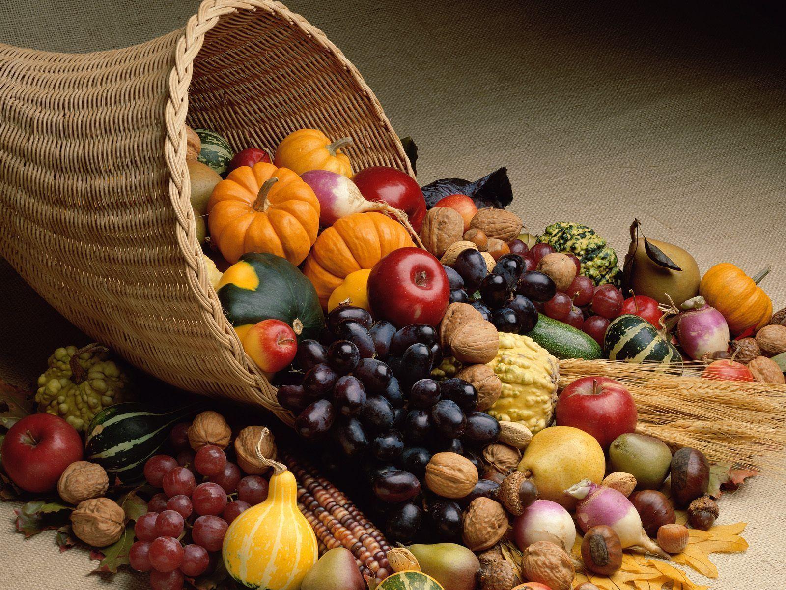 1600x1200 Fall Harvest Wallpaper