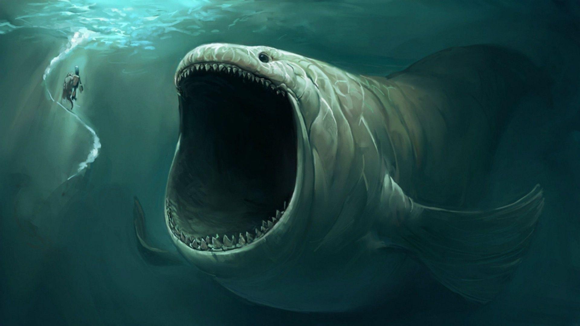 150 Sea Monster HD Wallpapers and Backgrounds