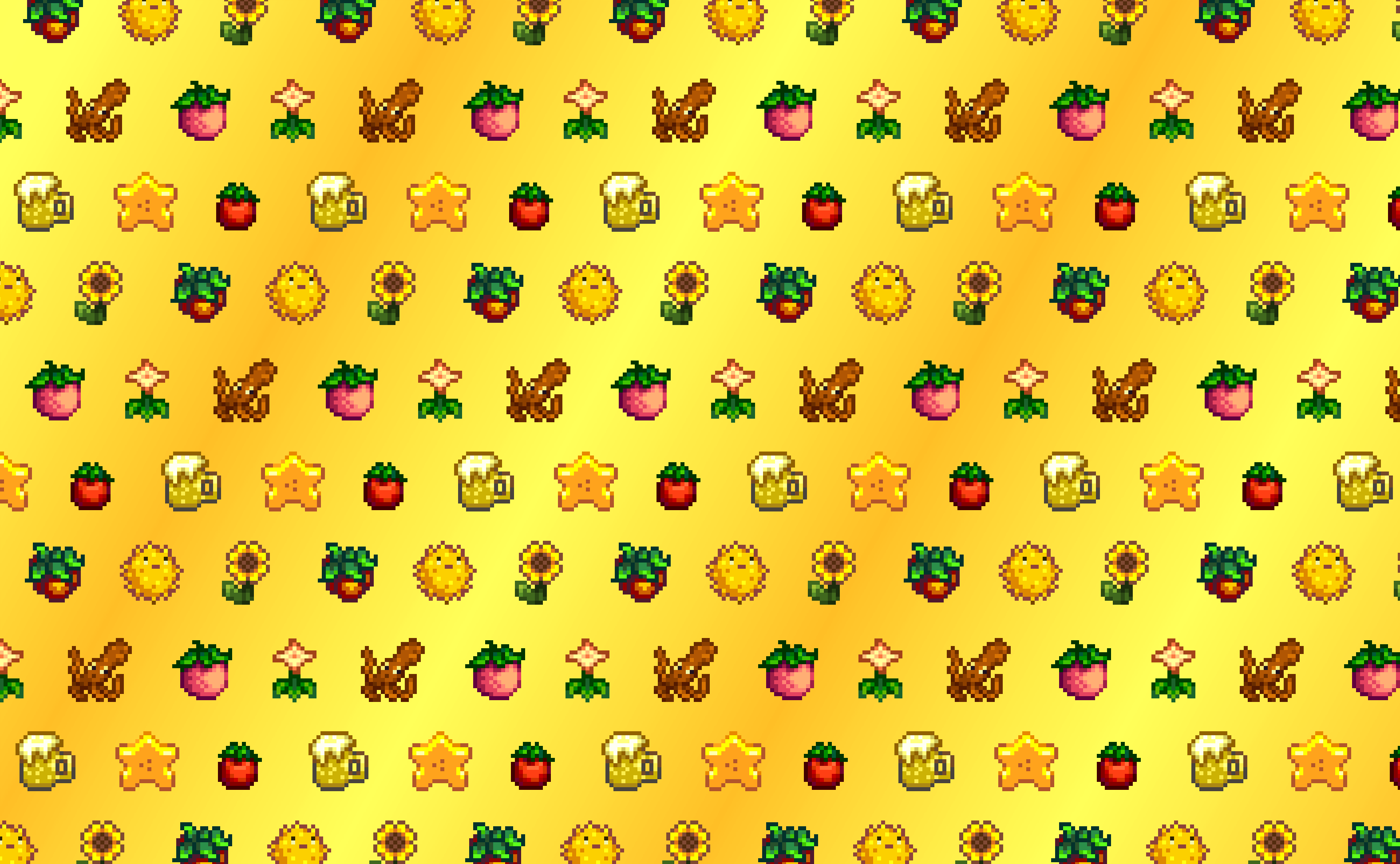 3154x1946 Summer theme SDV fanart wallpaper