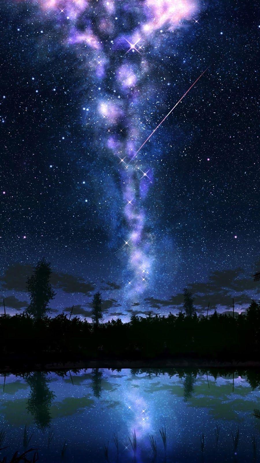 900x1600 Gorgeous night. Night sky wallpaper, Galaxy wallpaper, Scenery wallpaper