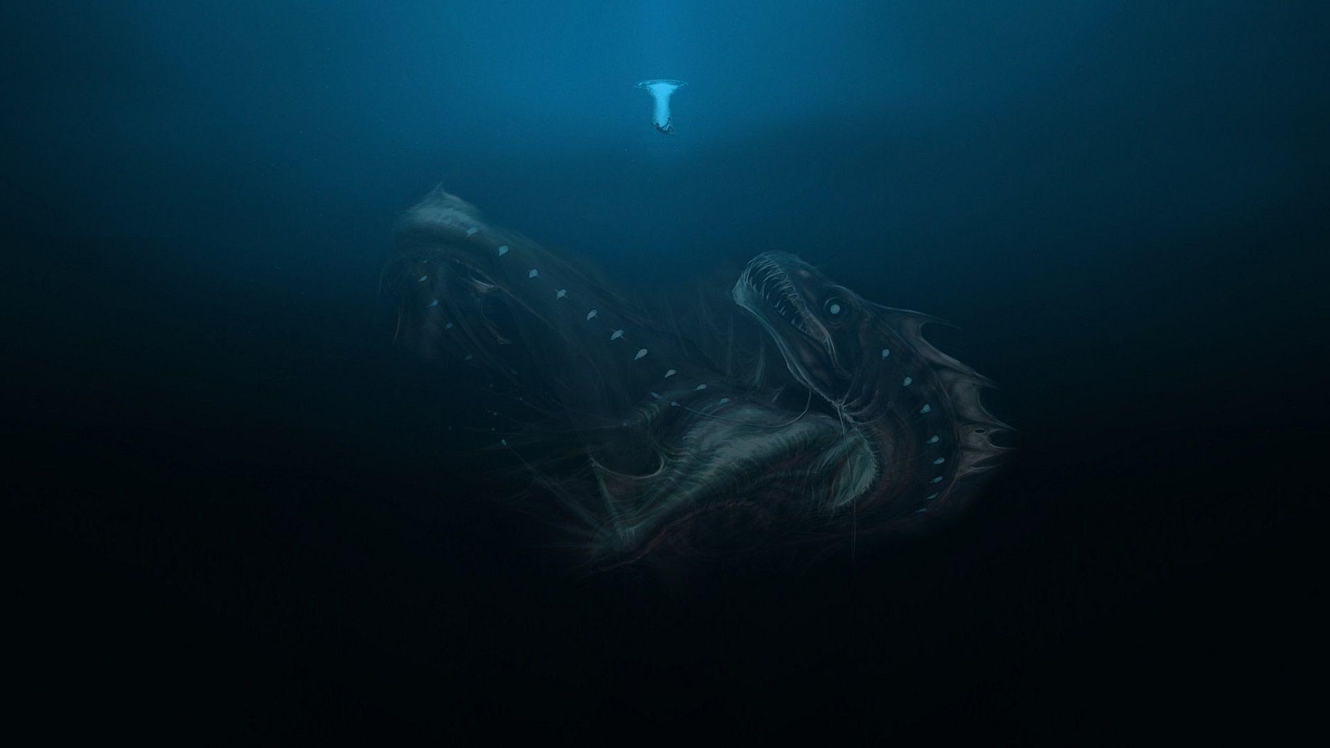 1920x1080 Sea Monster Wallpaper