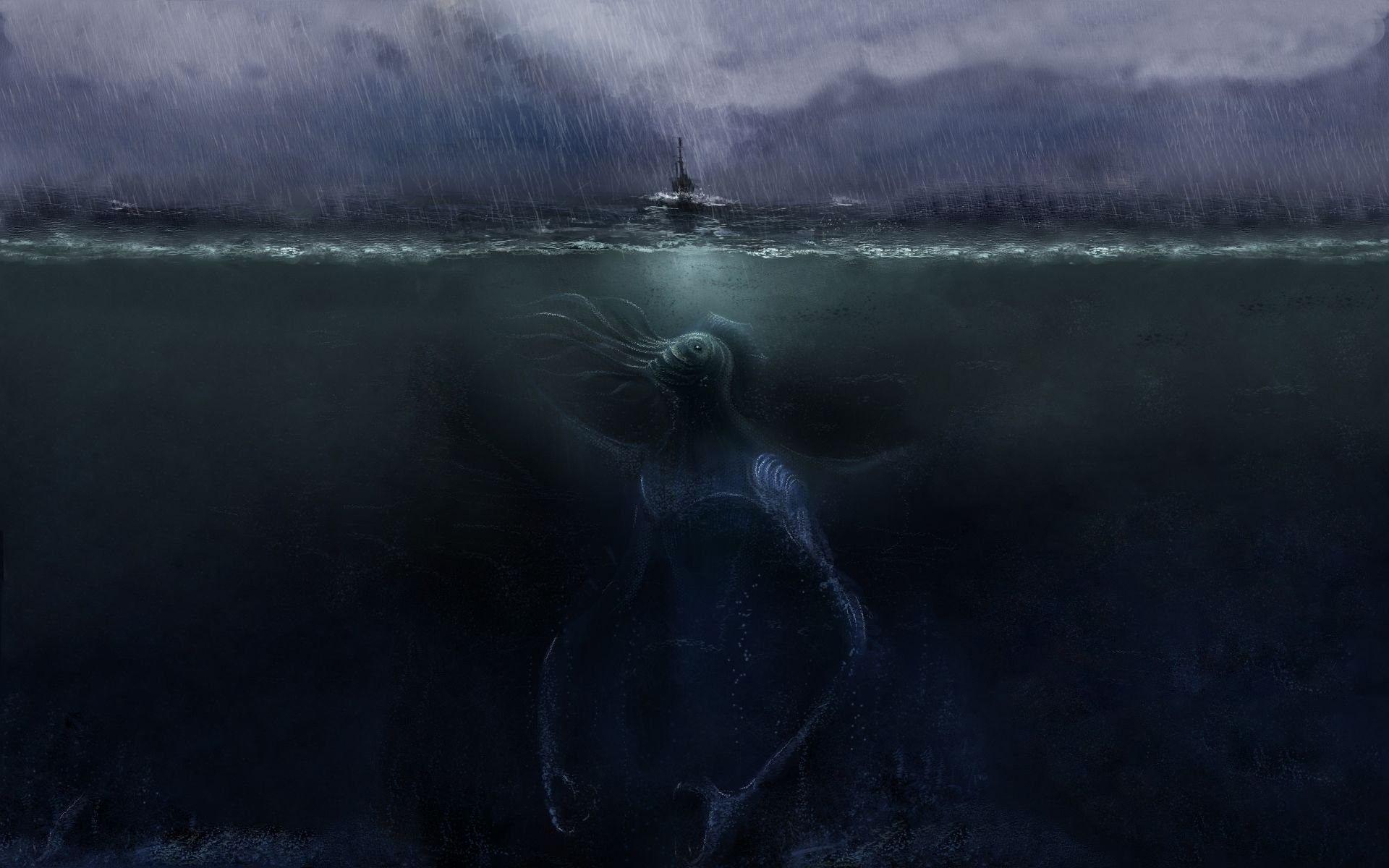 1920x1200 Sea Monster Wallpaper
