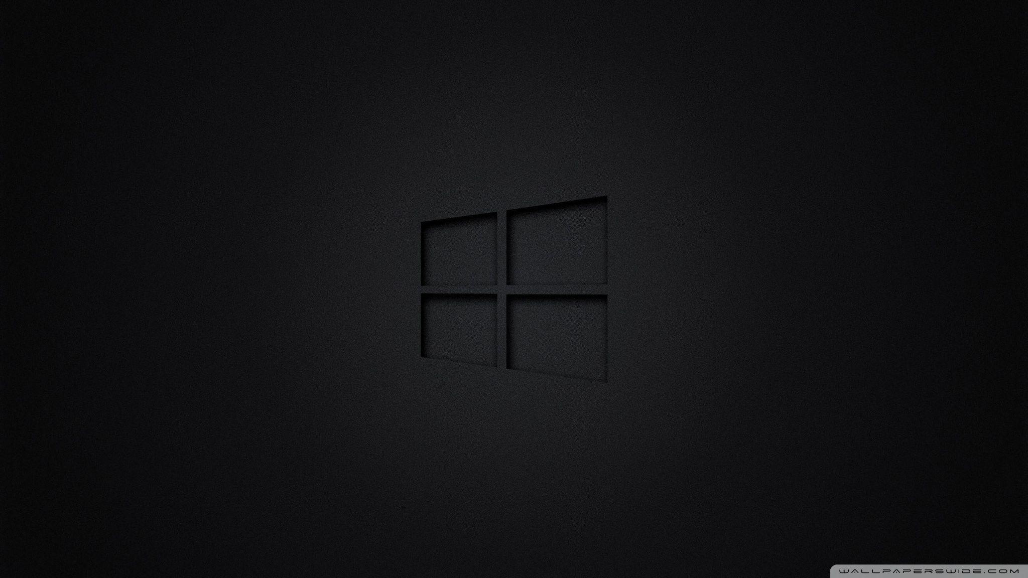 2048x1152 Black Windows Phone Wallpaper