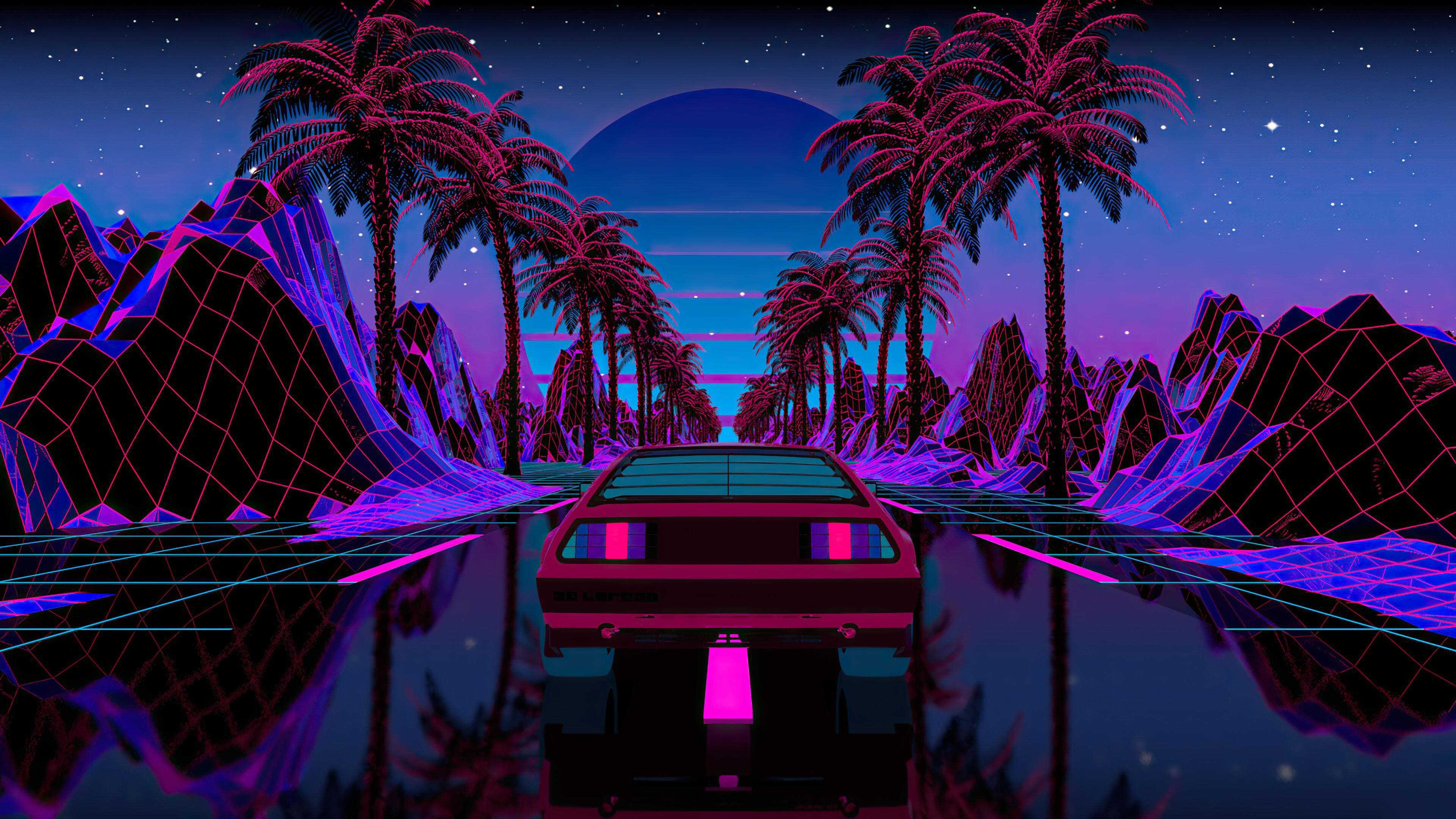 3840x2160 Chillwave Wallpaper 4K