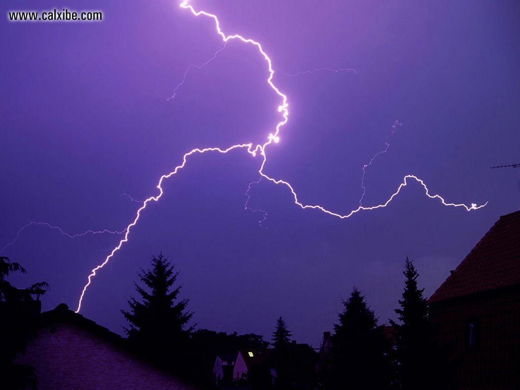 1024x768 Lightning Dragon Wallpaper. View Fork Lightning in full screen