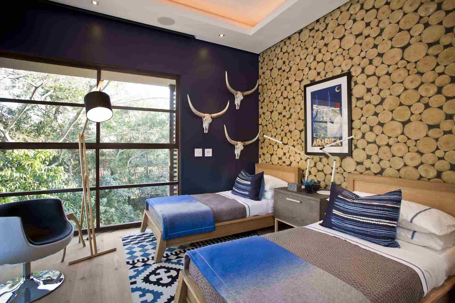 1800x1200 Beautiful Wallpapered Bedrooms