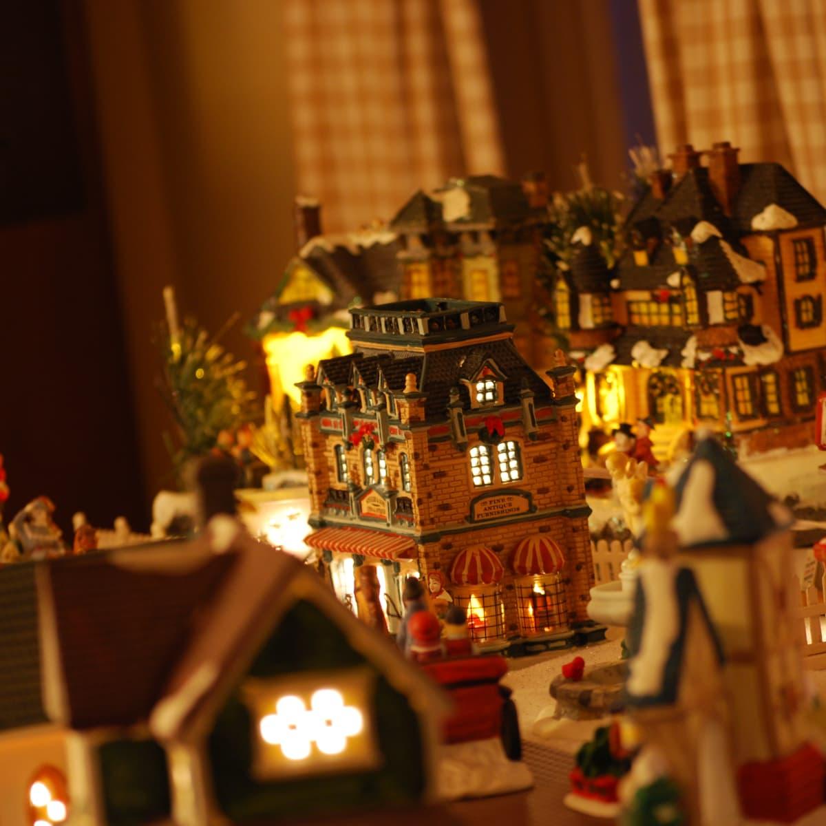 1200x1200 My Favorite Christmas Village Houses