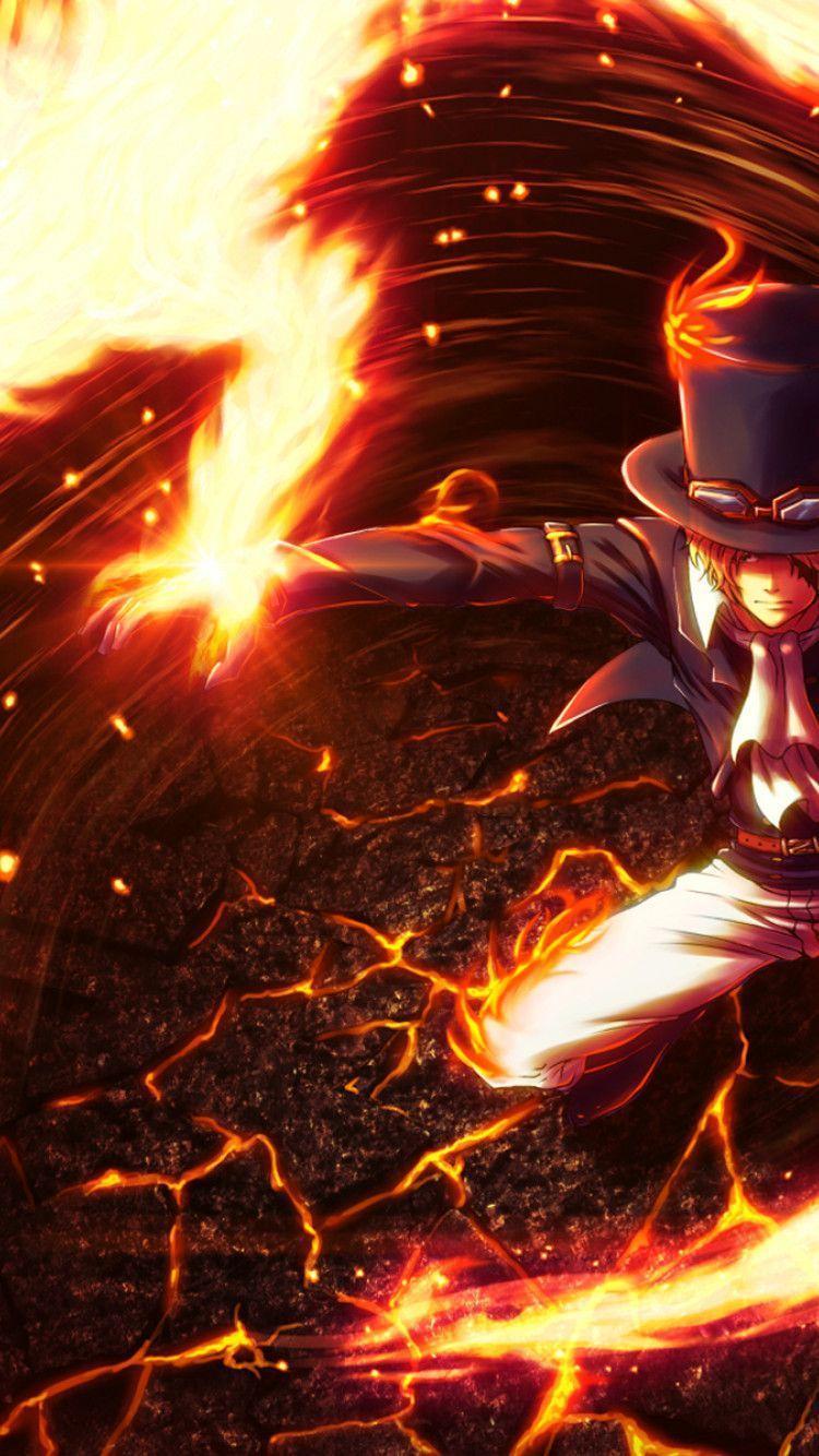 750x1334 One Piece Sabo Wallpaper