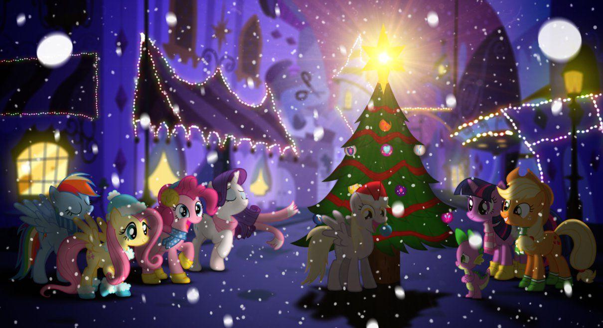 1210x660 Mlp Christmas Wallpaper