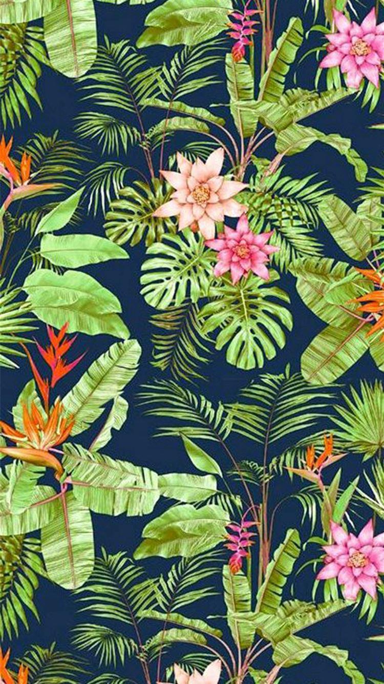 750x1334 Flowers Jungle Vegetation iPhone 8 Wallpaper Free Download