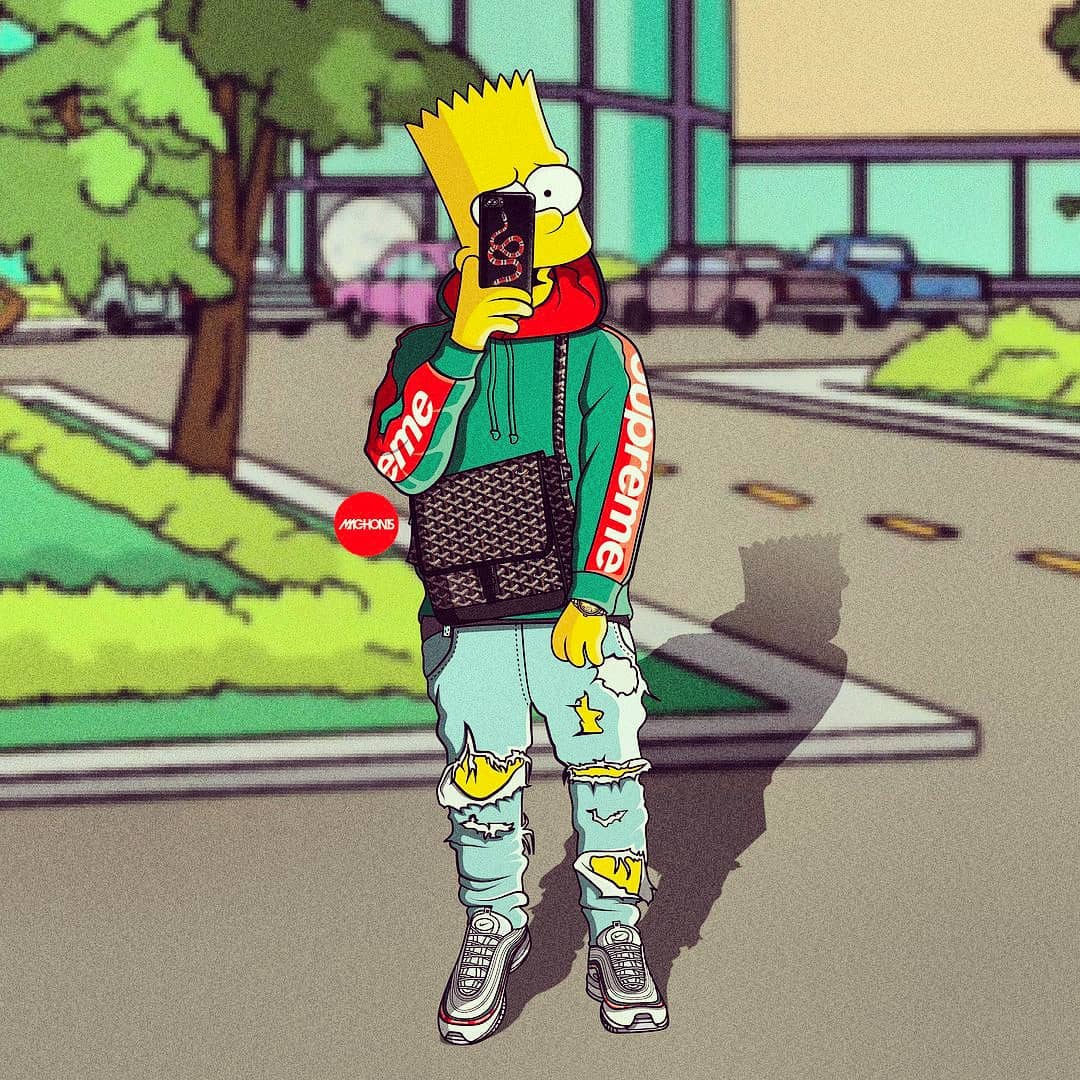 Featured image of post Imagenes De Supreme Bart Simpson Search free bart simpsons supreme ringtones and wallpapers on zedge and personalize your phone to suit you