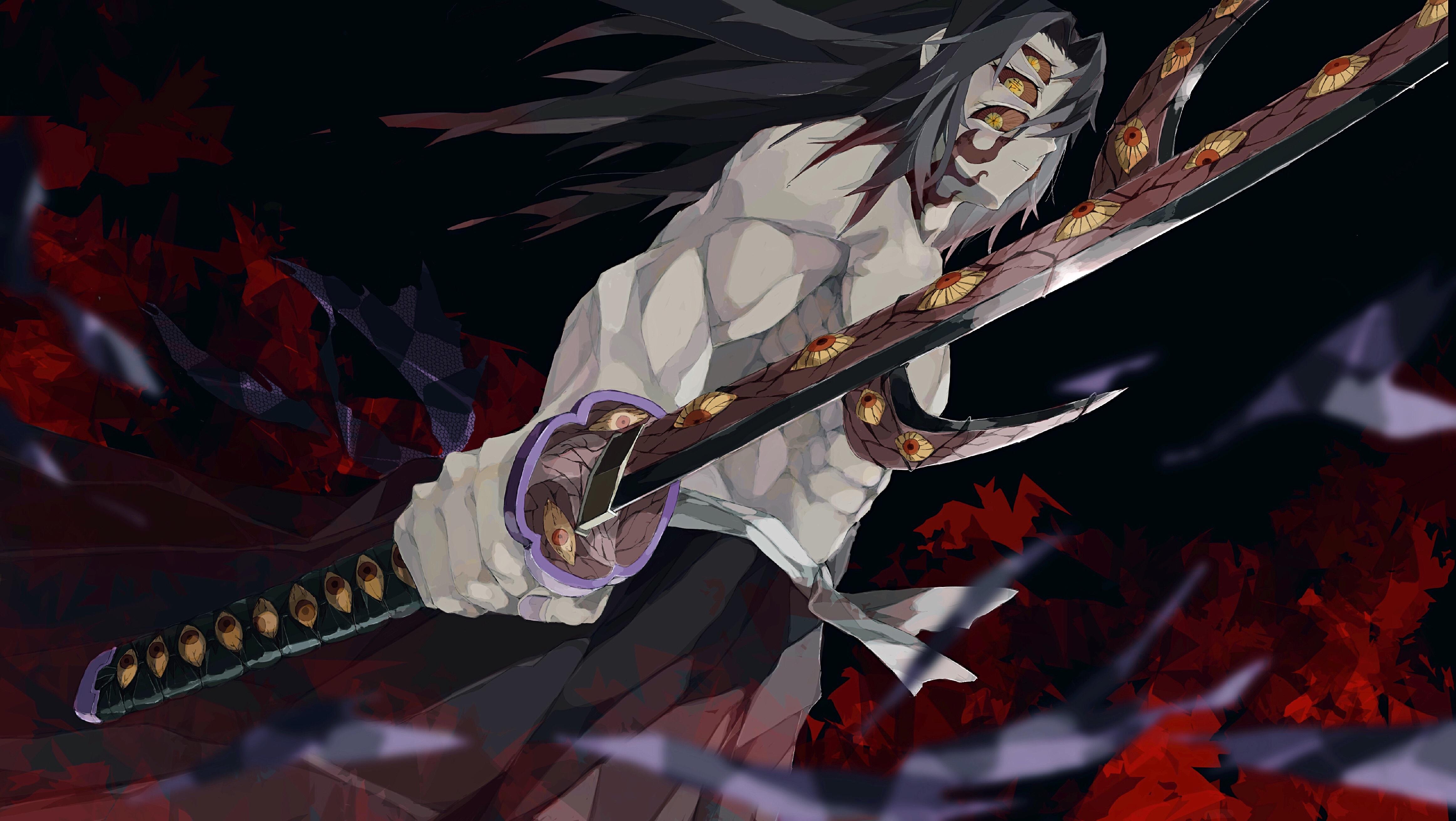 4648x2621 Kokushibo (Demon Slayer) HD Wallpaper and Background