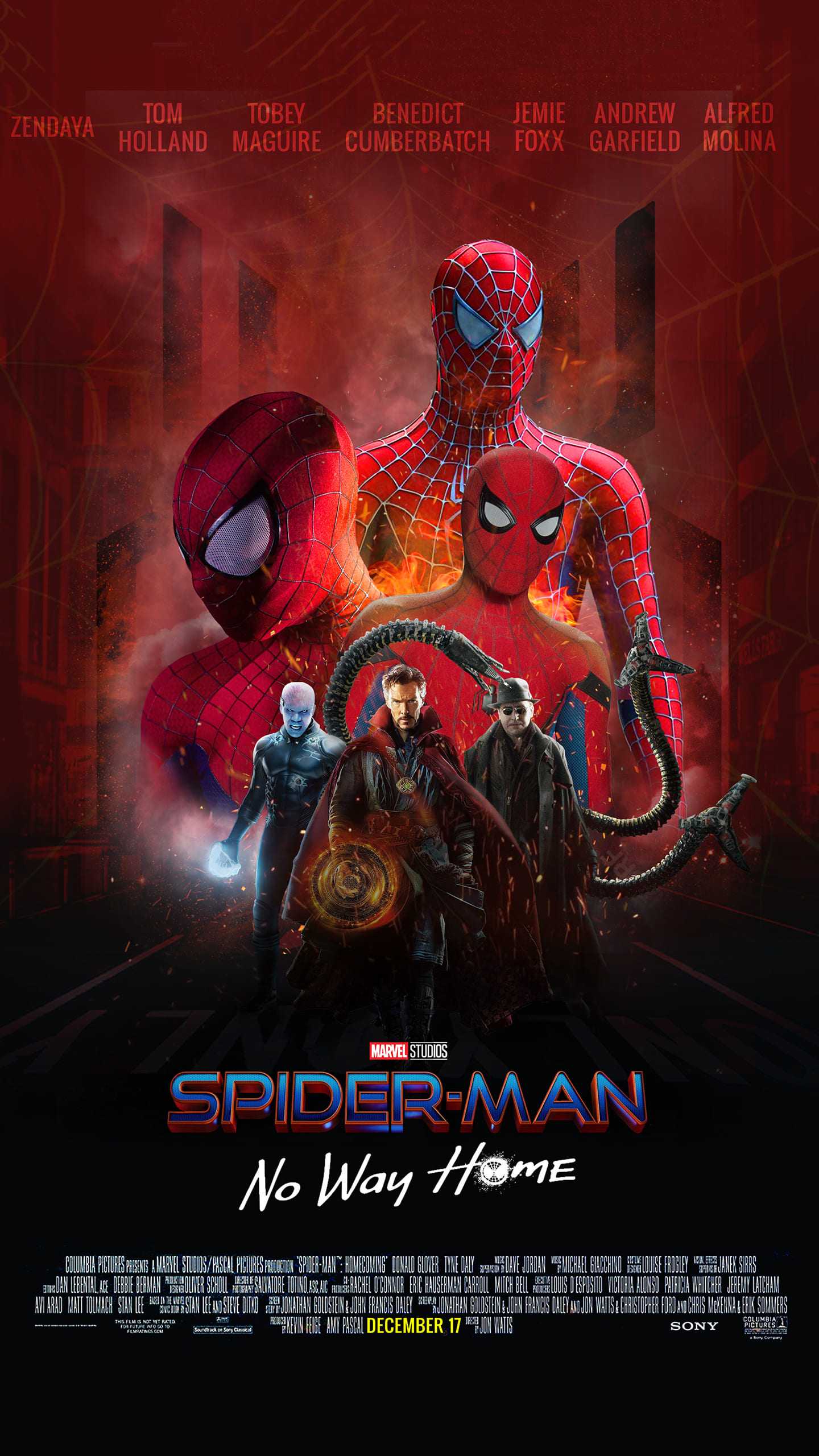 1440x2560 Spider Man No Way Home Wallpaper