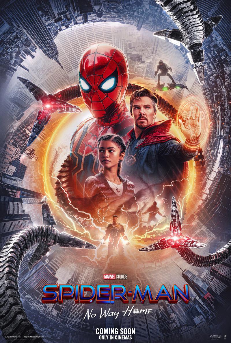 800x1185 Spider Man: No Way Home Releases New Poster Featuring Zendaya, Jamie Foxx & More