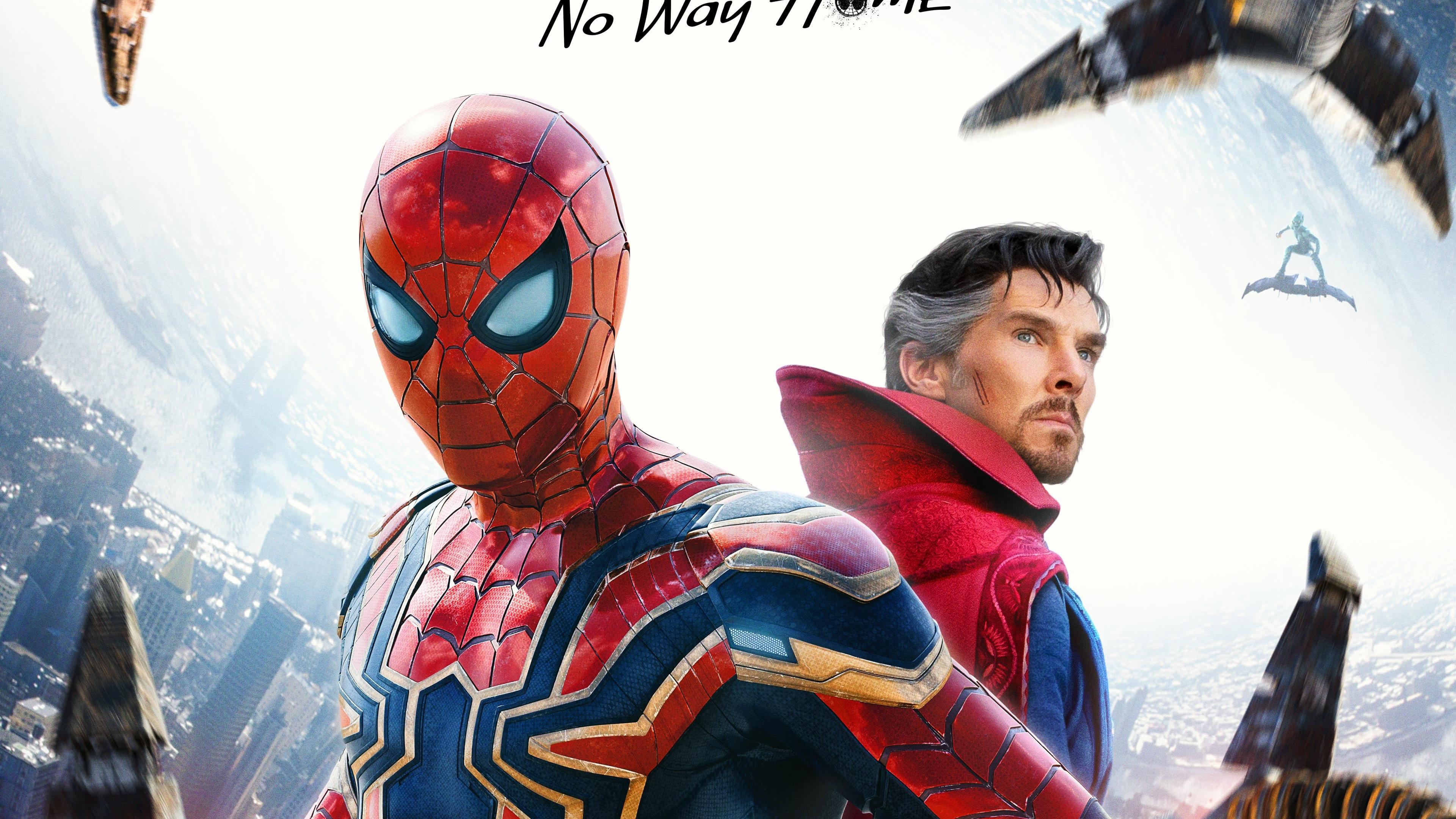 3840x2160 Tom Holland Zendaya Willem Dafoe Jamie Foxx 4K HD Spider Man No Way Home Wallpaper