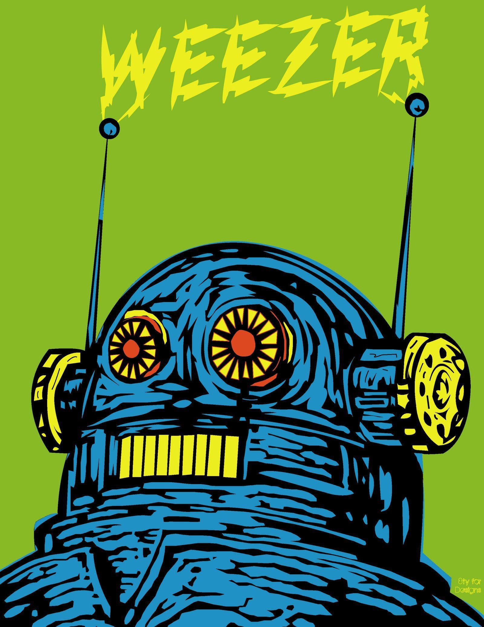 1600x2070 Weezer Wallpaper