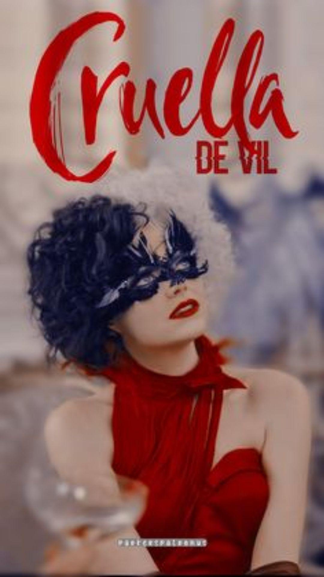 1080x1920 Cruella Wallpaper Cruella Movie Background Download