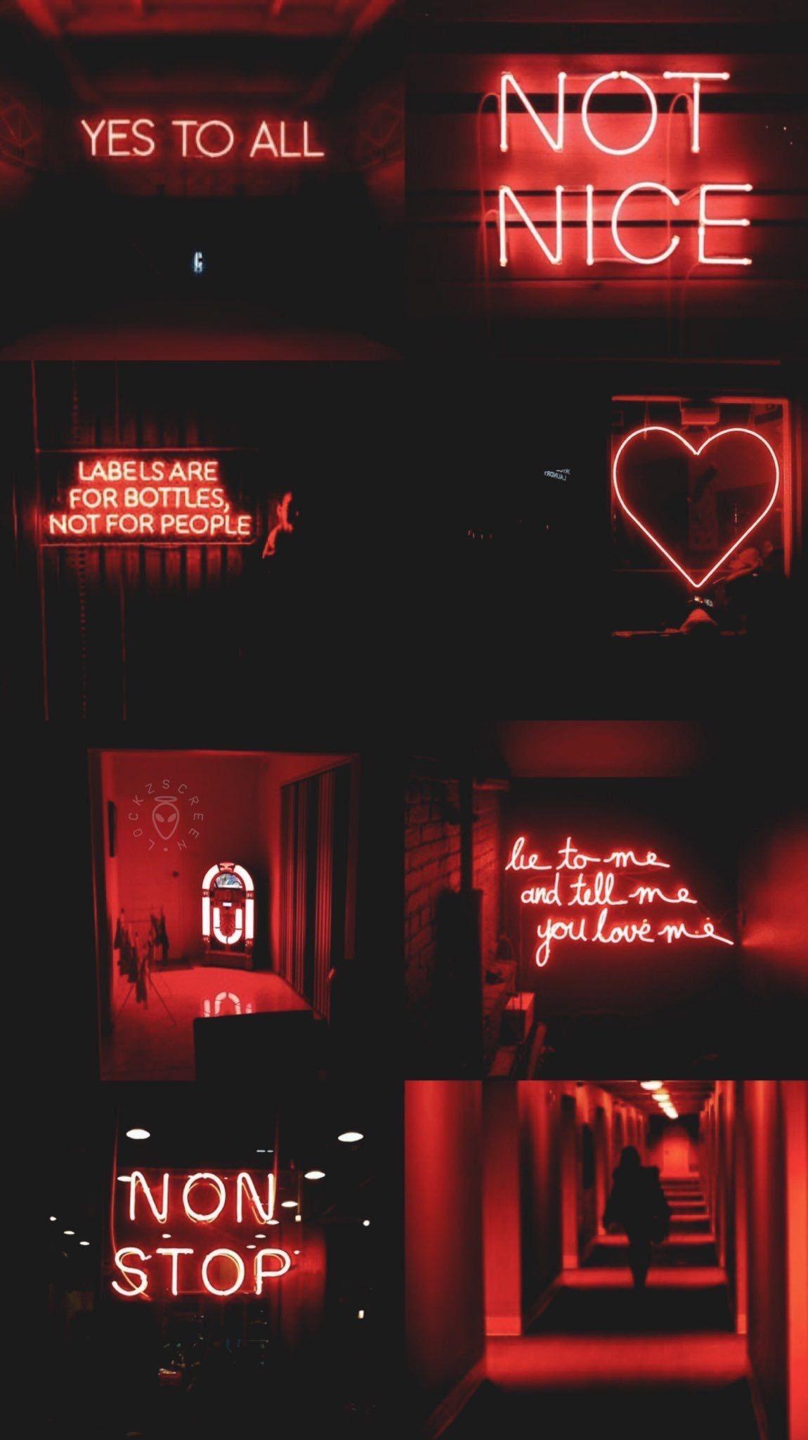 1150x2048 LED Aesthetic Wallpaper