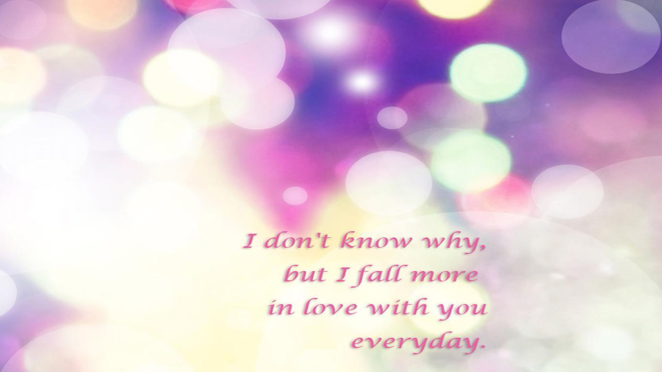 1366x768 love quotes wallpaper, text, pink, sky, font, heart